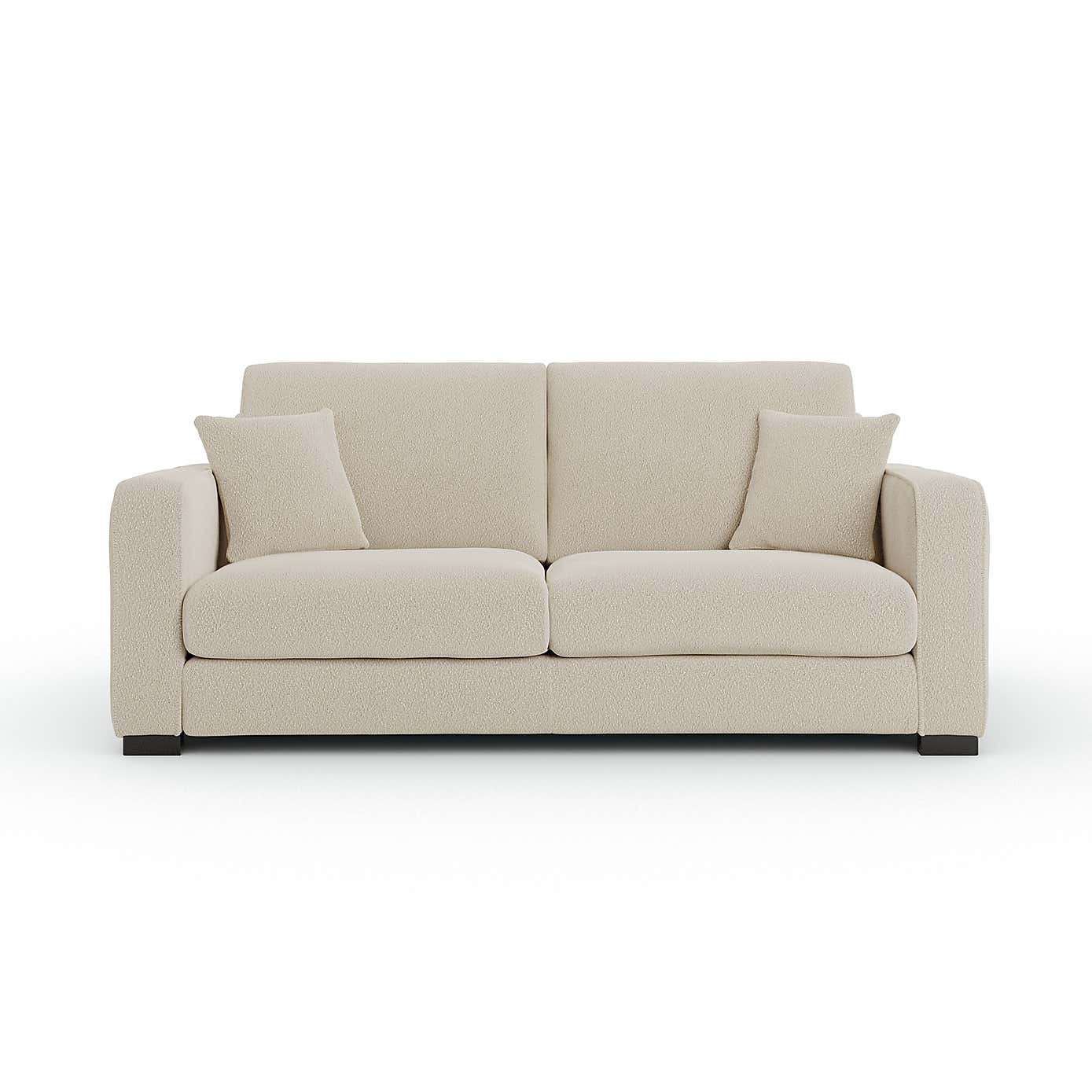 Carson Tonal Boucle 3 Seater Sofa