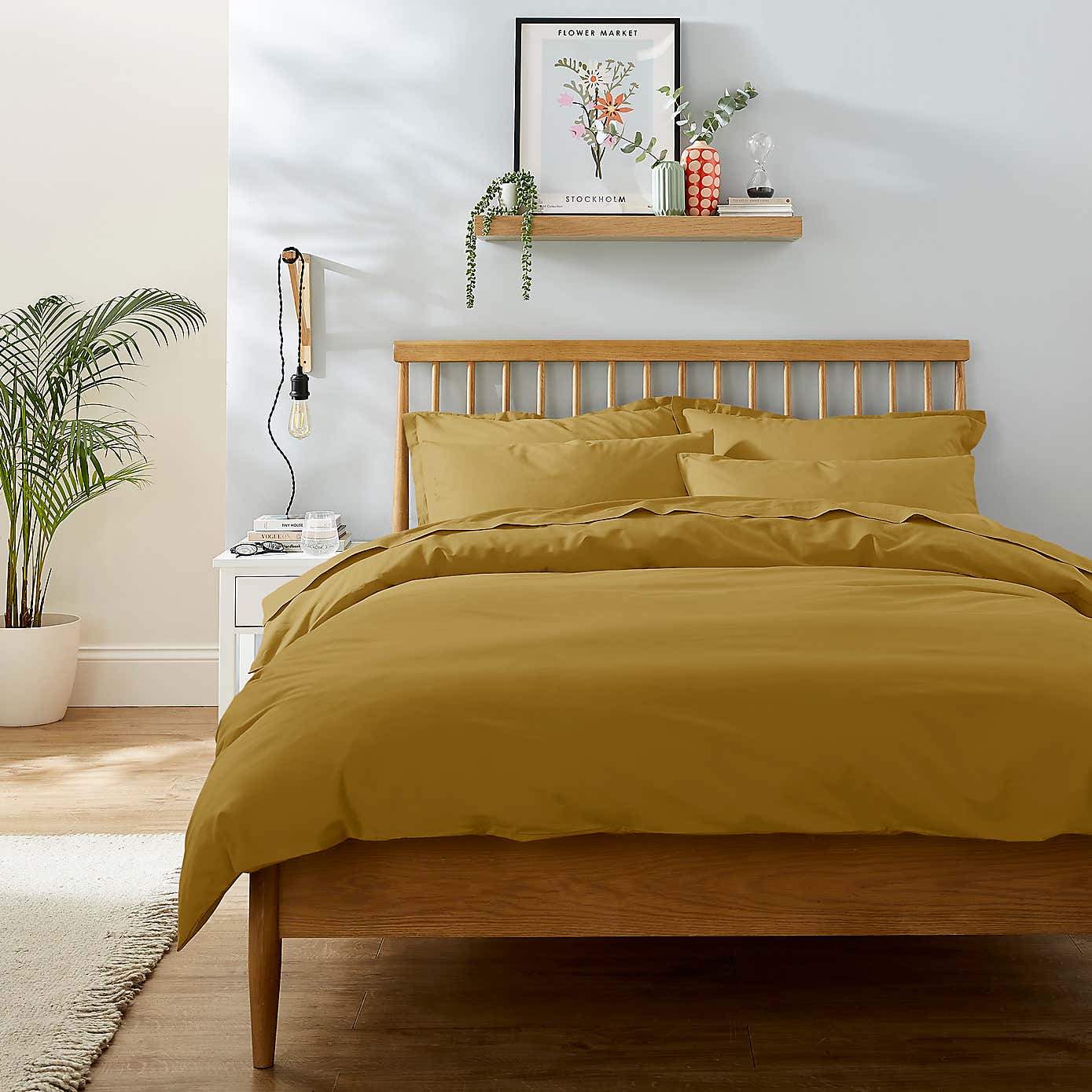 Pure Cotton Housewife Pillowcase Pair