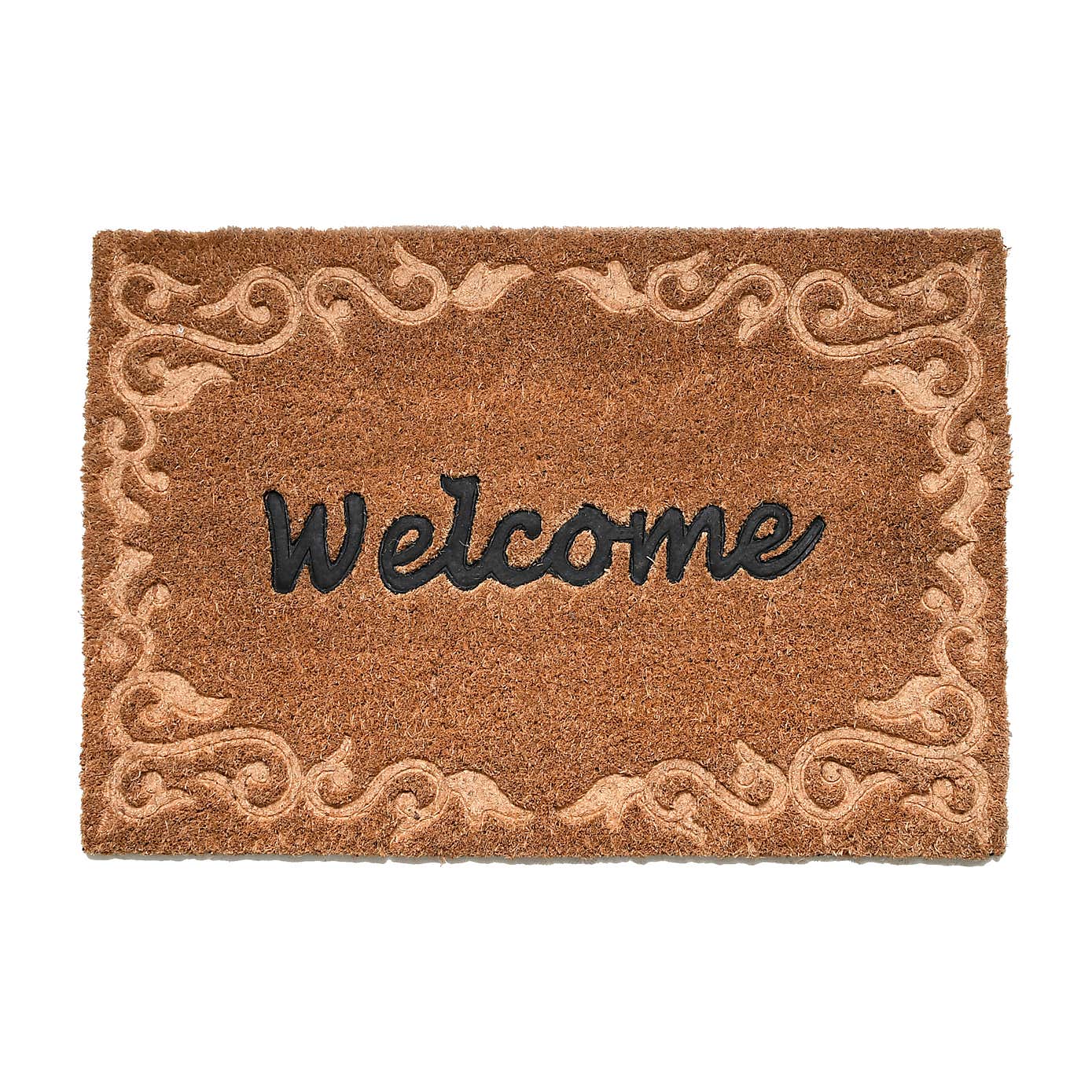 Esschert Design Coir Welcome Relief Doormat