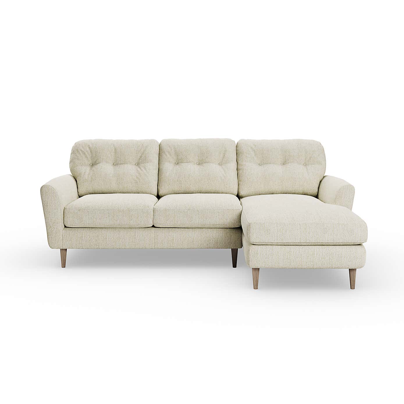Sven Chunky Chenille Large Corner Chaise Sofa