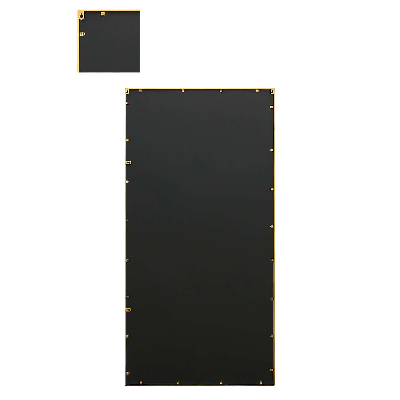 The Tabula Window Leaner Wall Outdoor Garden Mirror