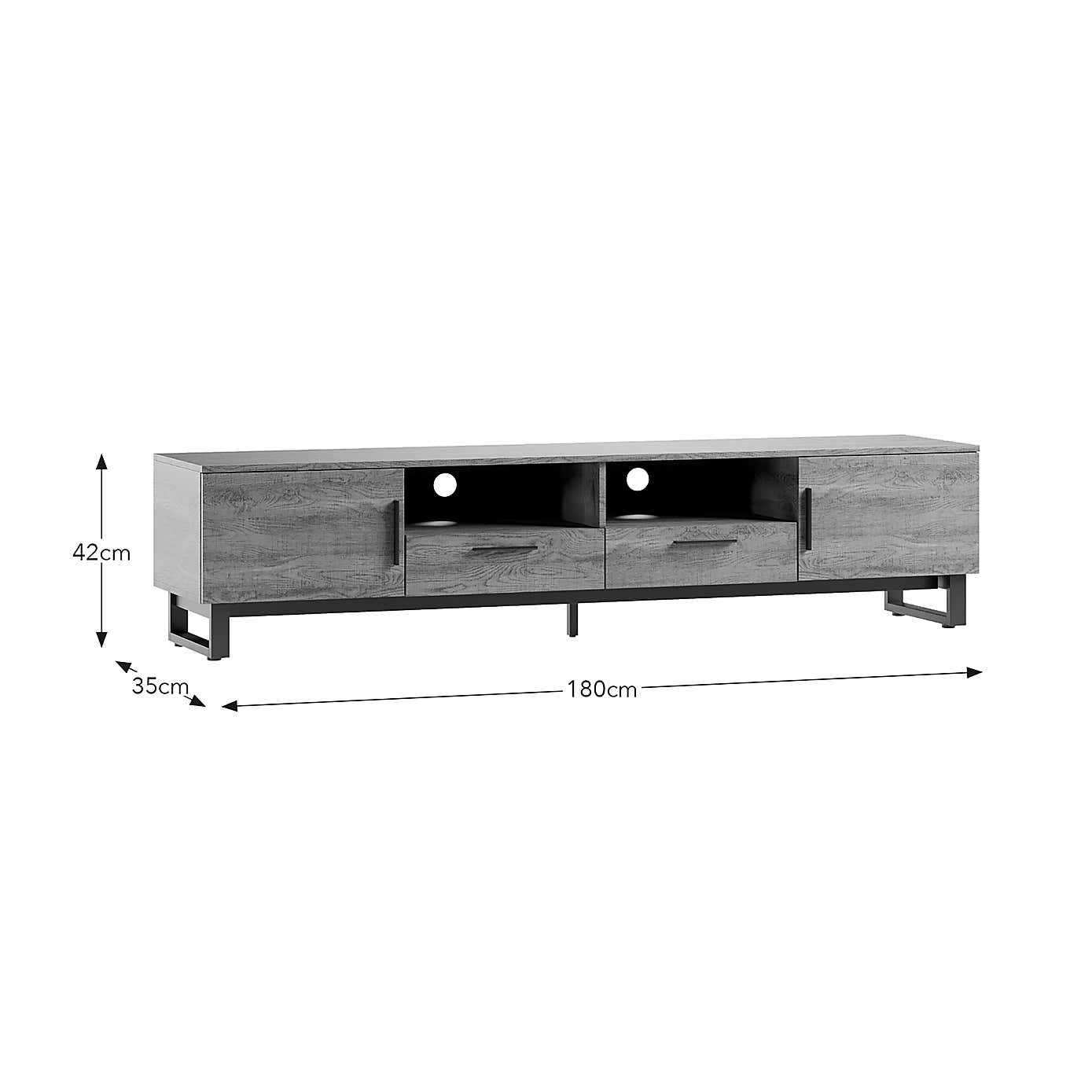 Freddie Extra Wide TV Unit for TVs up to 70"
