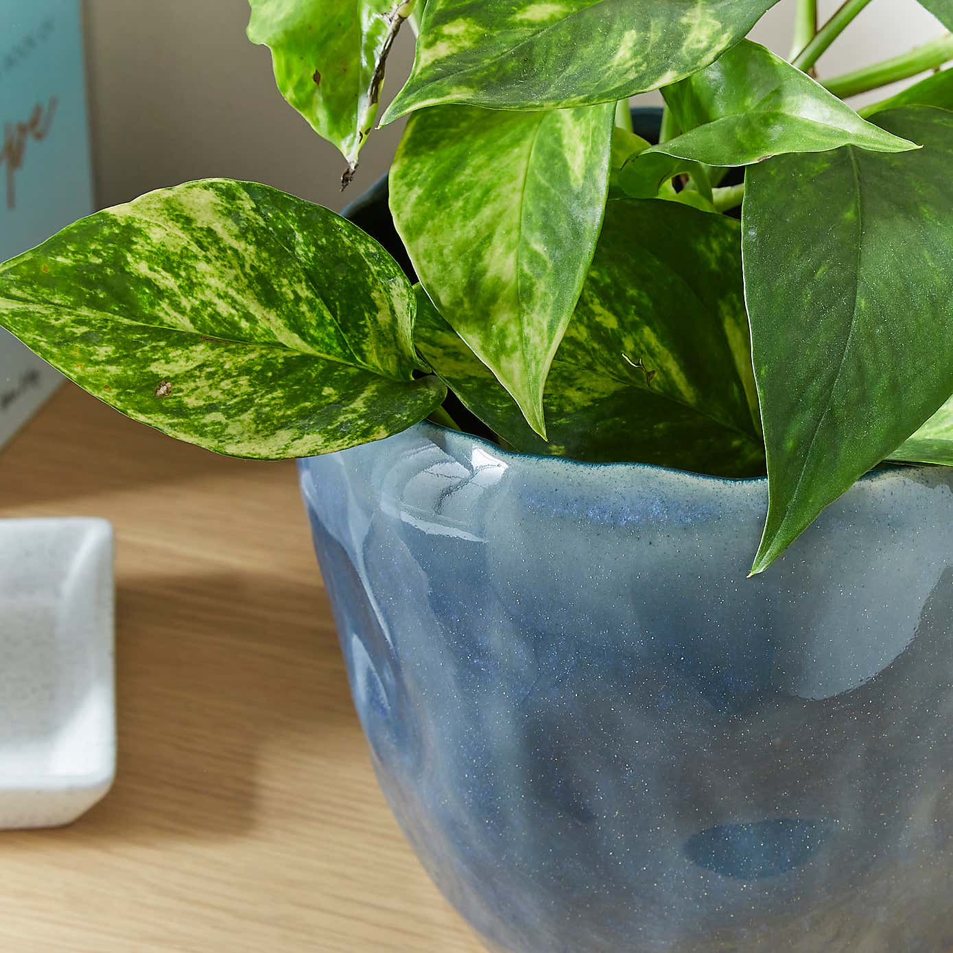 Reactive Glaze Ceramic Plant Pot