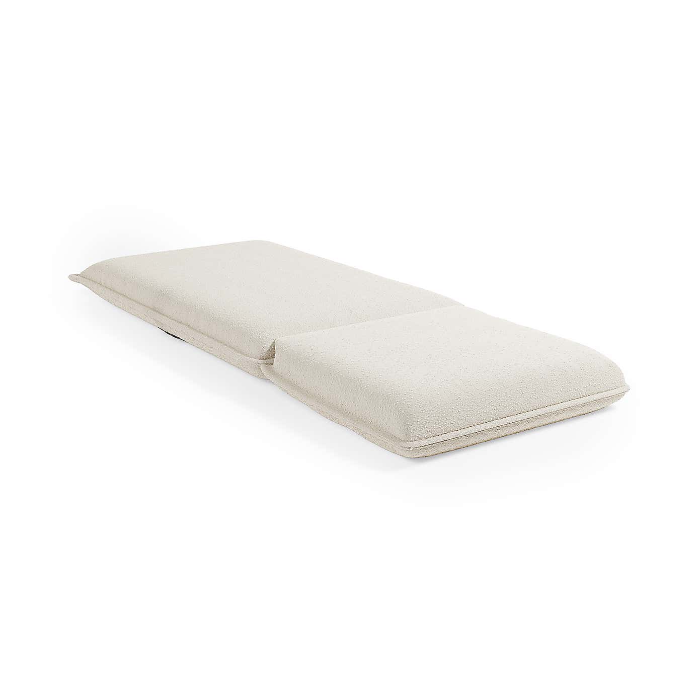 Jackson Boucle Foldable Single Sofa Bed