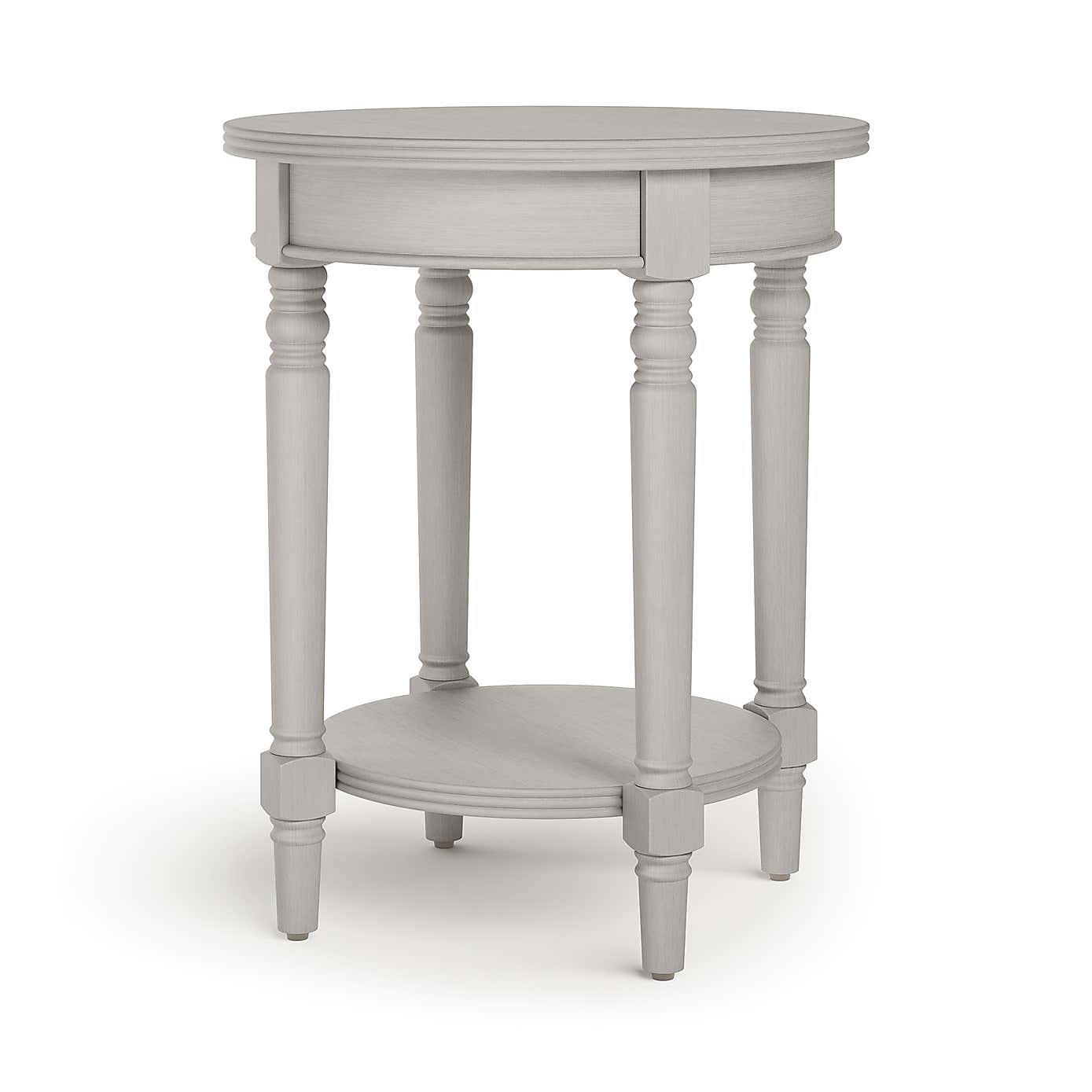 Ariella Side Table, Stone