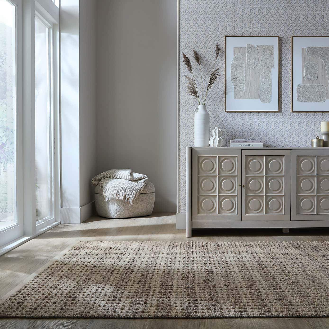Flynn Boucle Braided Rug