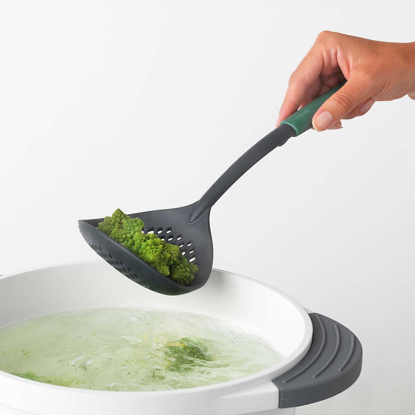 Brabantia Tasty+ Green Skimmer Plus Ladle