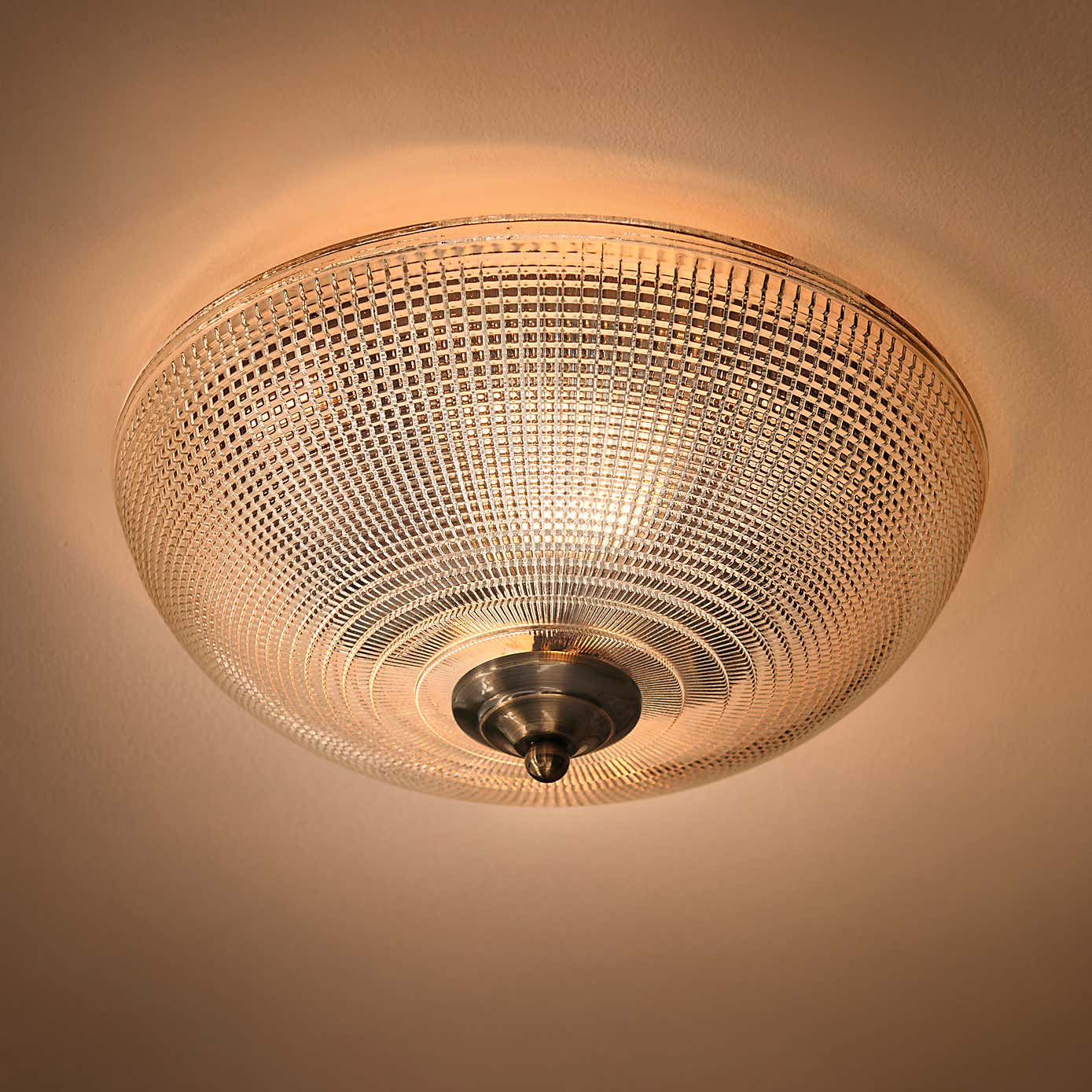 Amesbury 2 Light Flush Ceiling Light