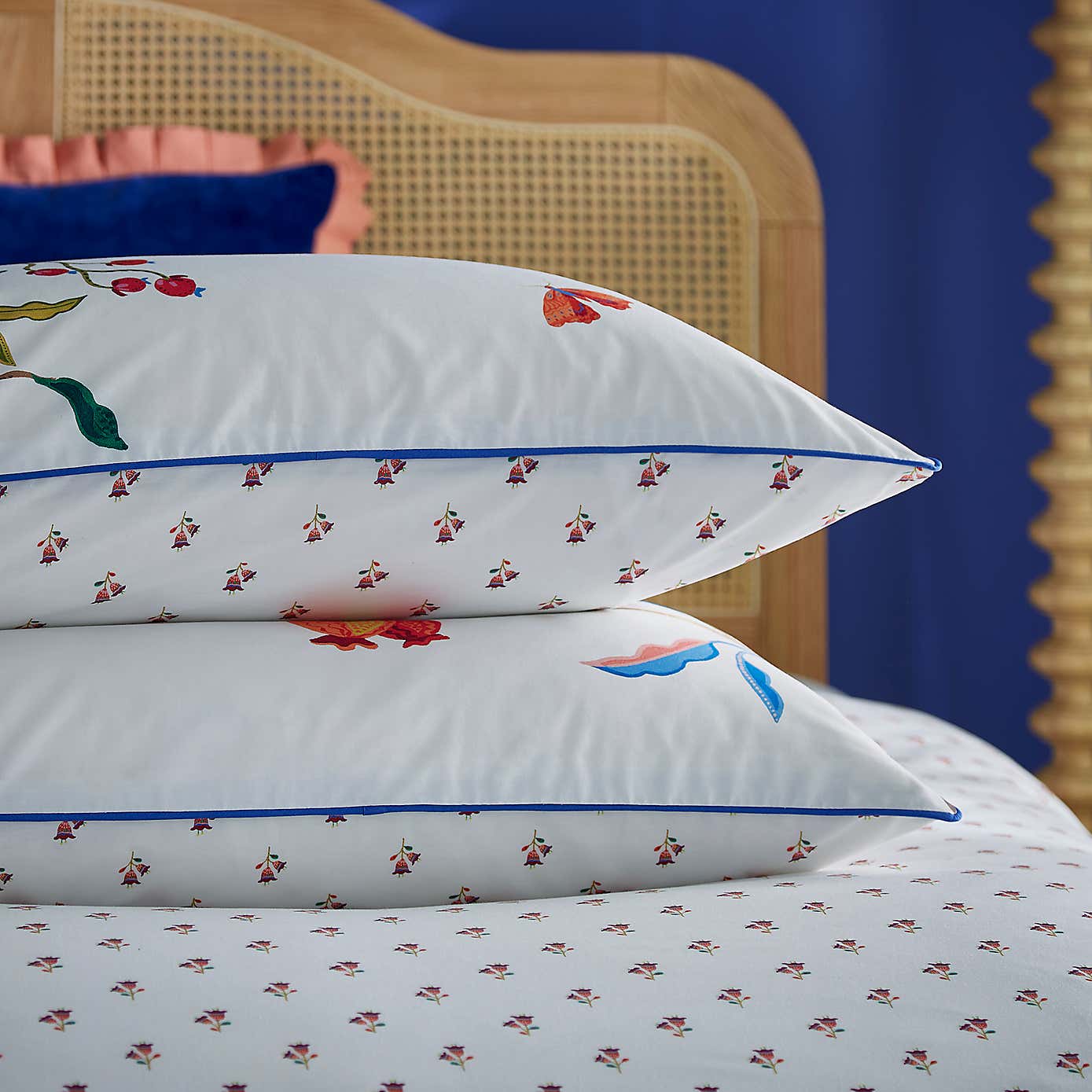 Sophie Robinson Forgotten Garden 100% Cotton Duvet Cover & Pillowcase Set