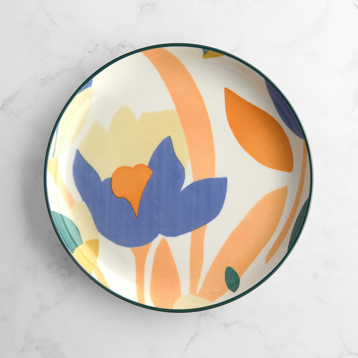 Elements Fieldsley Floral Glazed Stoneware Side Plate