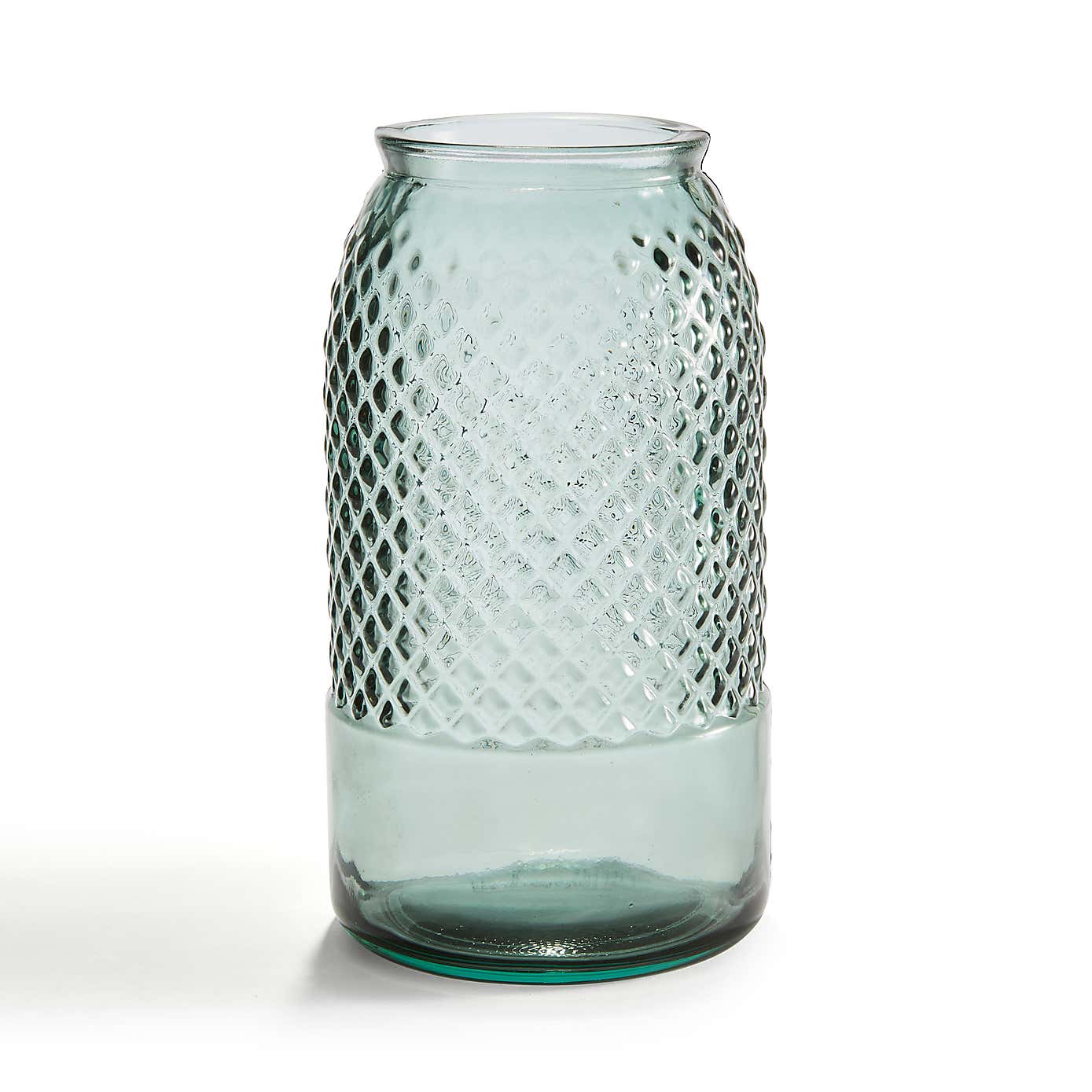 Lilypad Recycled Glass Vase