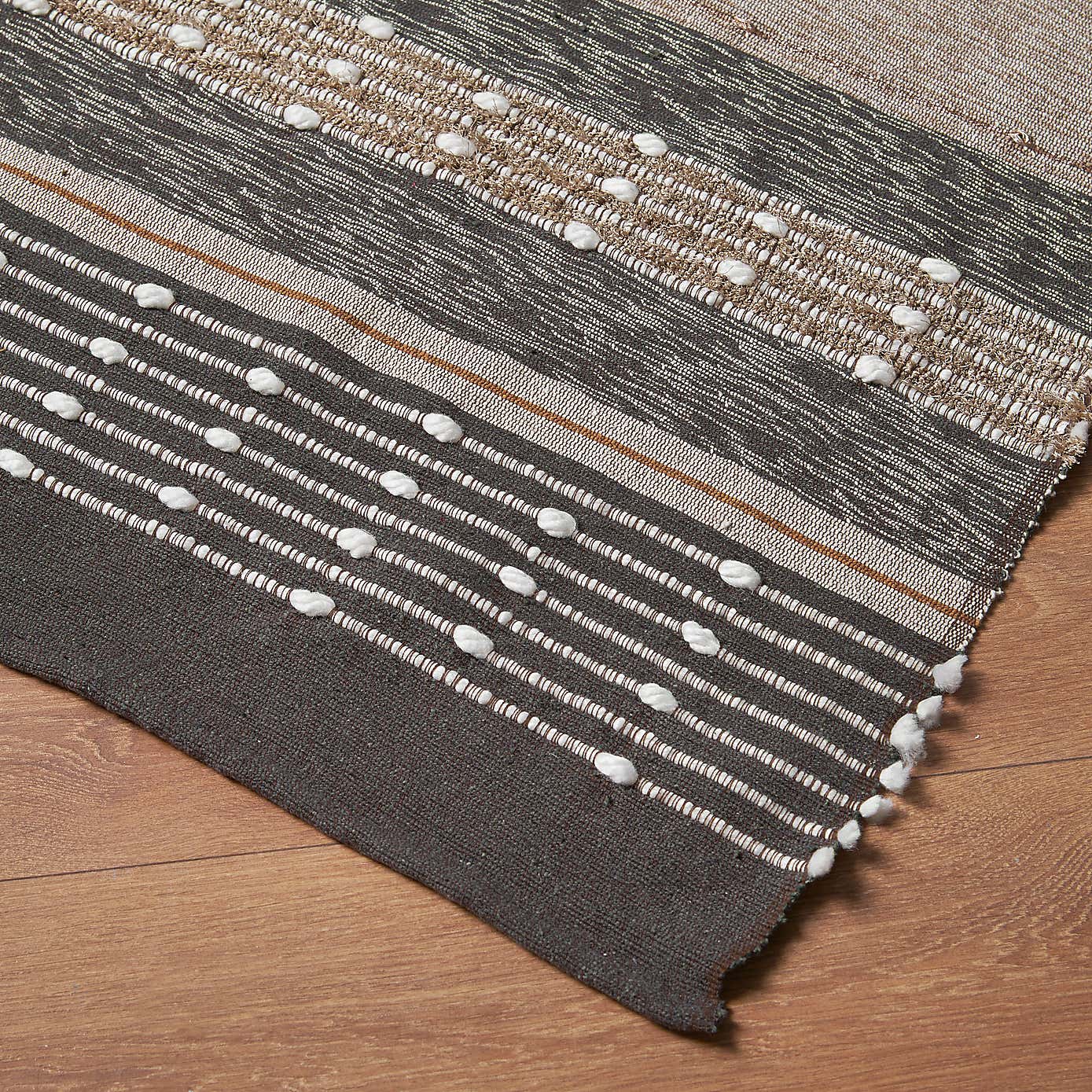 Luxe Brown Woven Throw