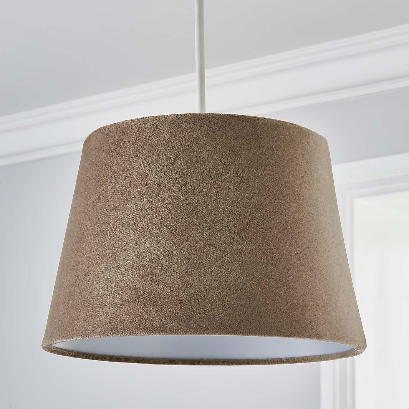 Clara Velvet Tapered Lamp Shade