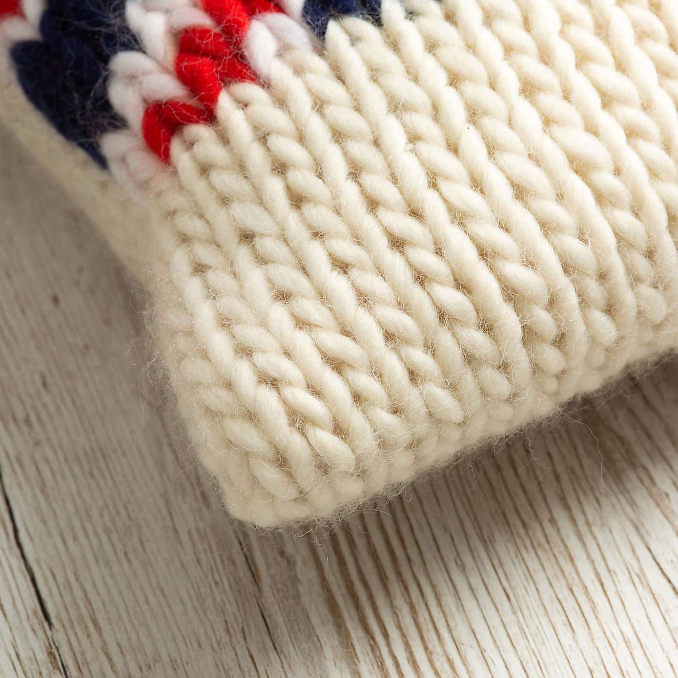 Wool Couture Union Jack Cushion Knit Kit