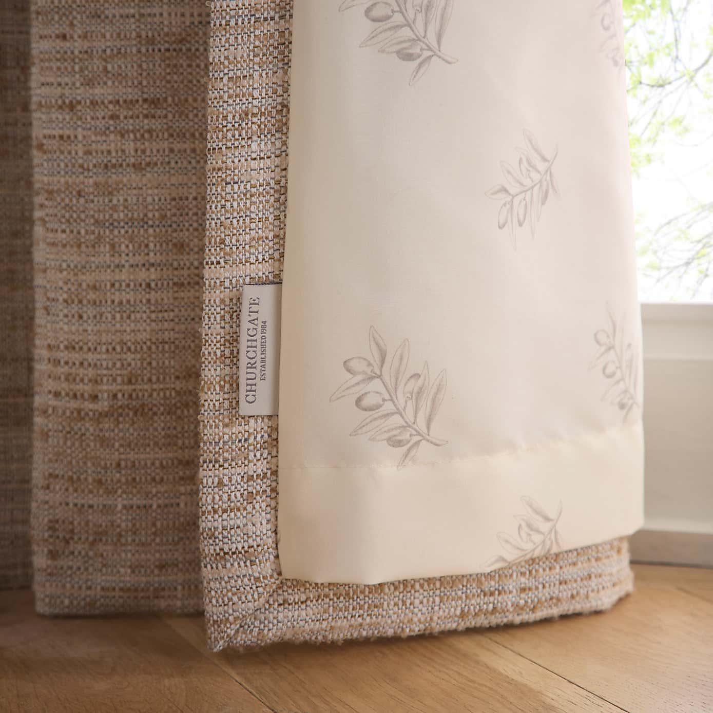 Churchgate Stathern Eyelet Curtains