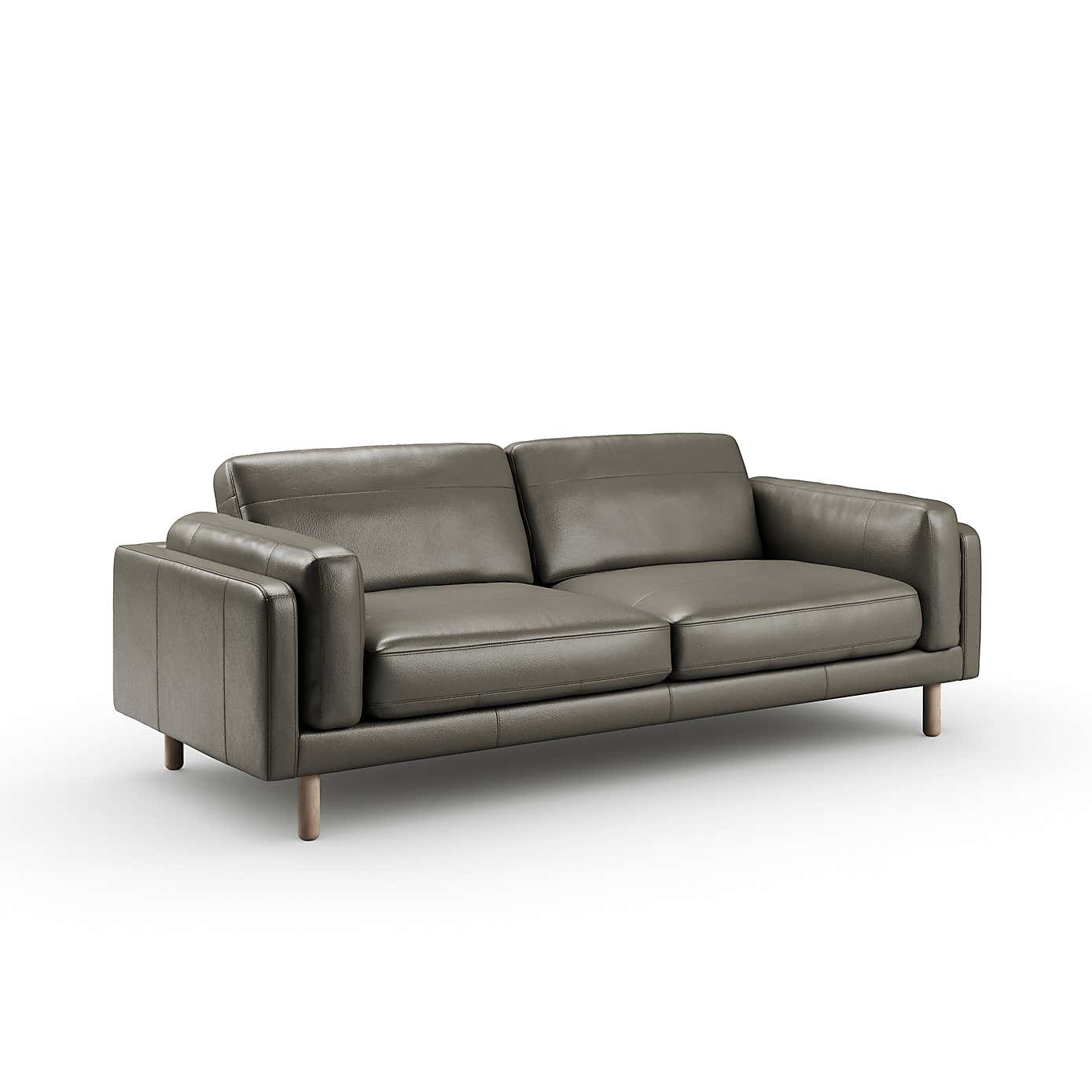 Newton Classic Leather 4 Seater Sofa