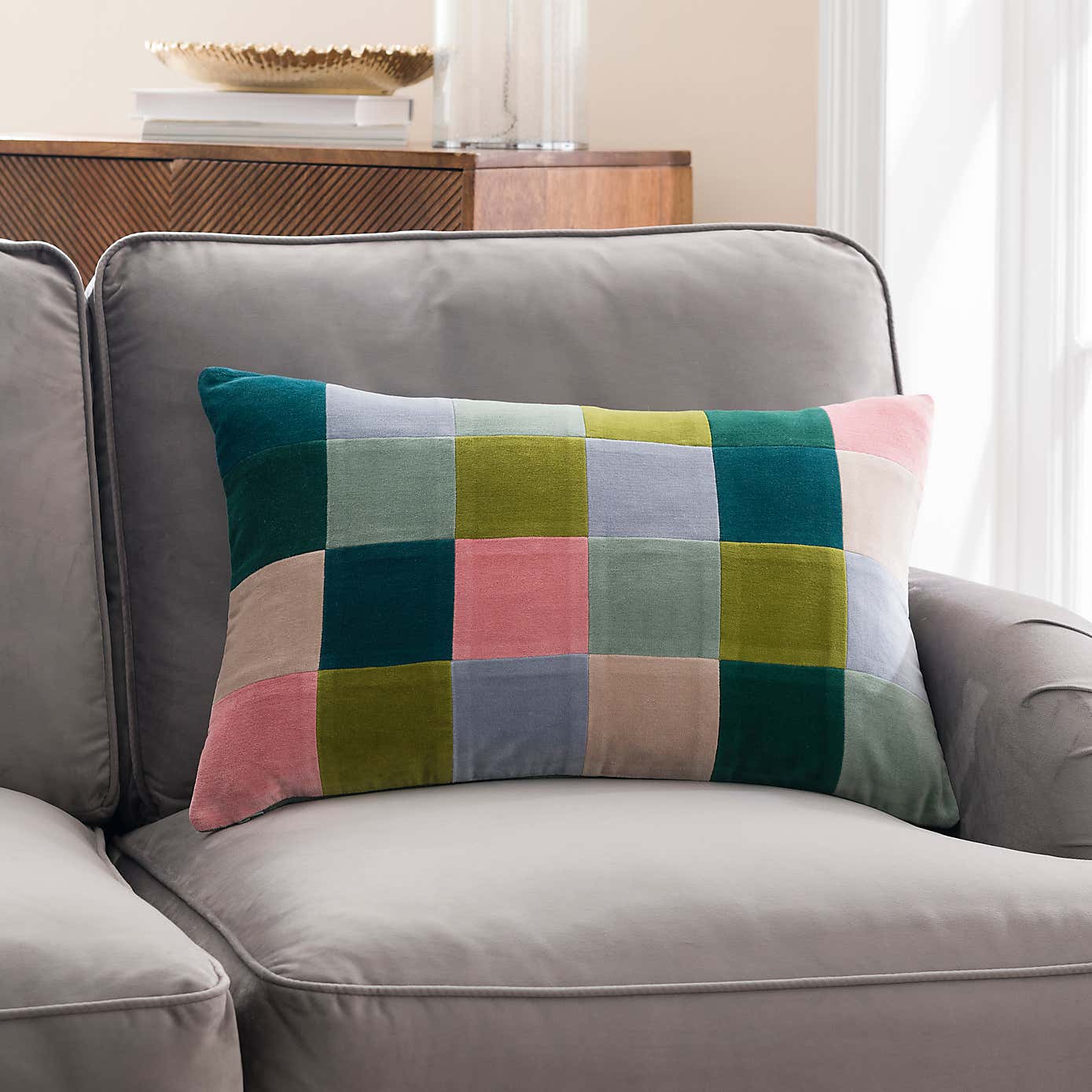 Clara Patchwork Cushion