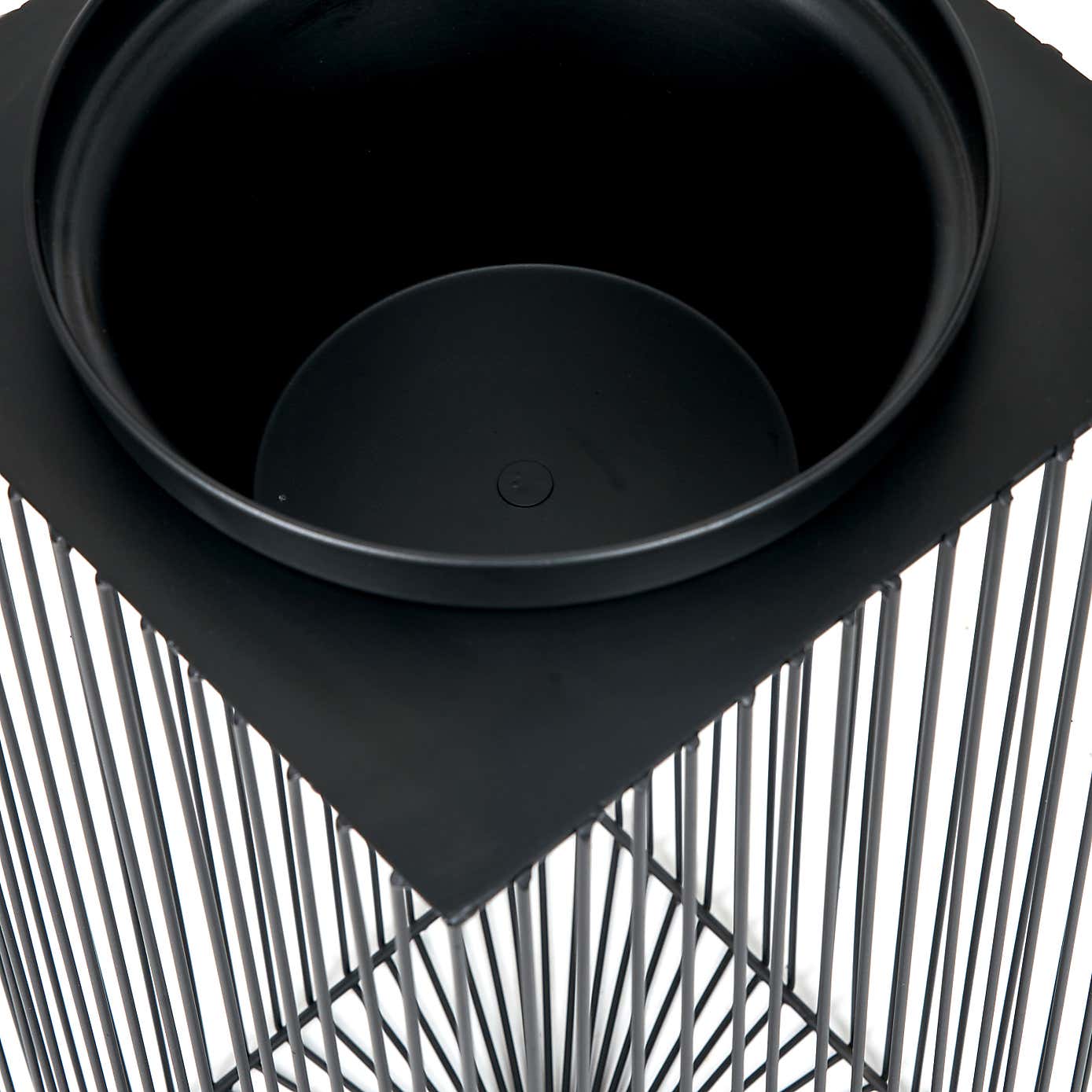 Rectangular Metal Strut Planter