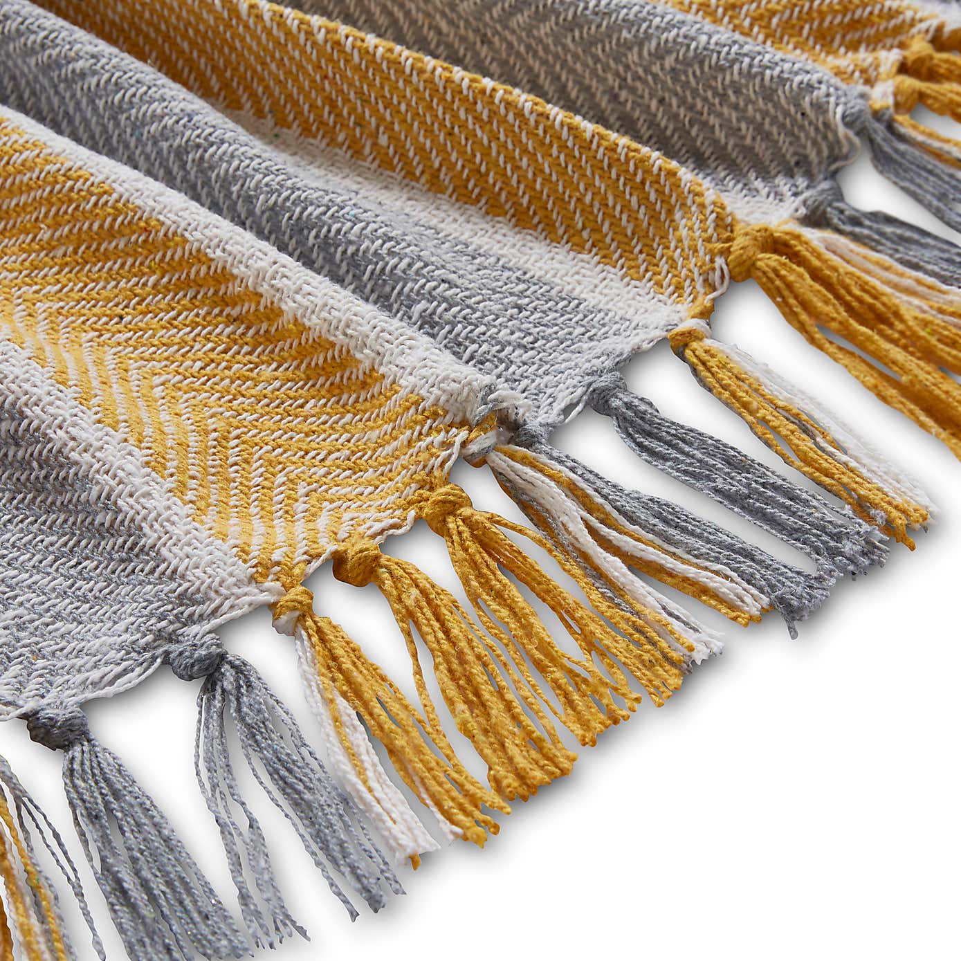 Herringbone Stripe Throw, 130x180cm