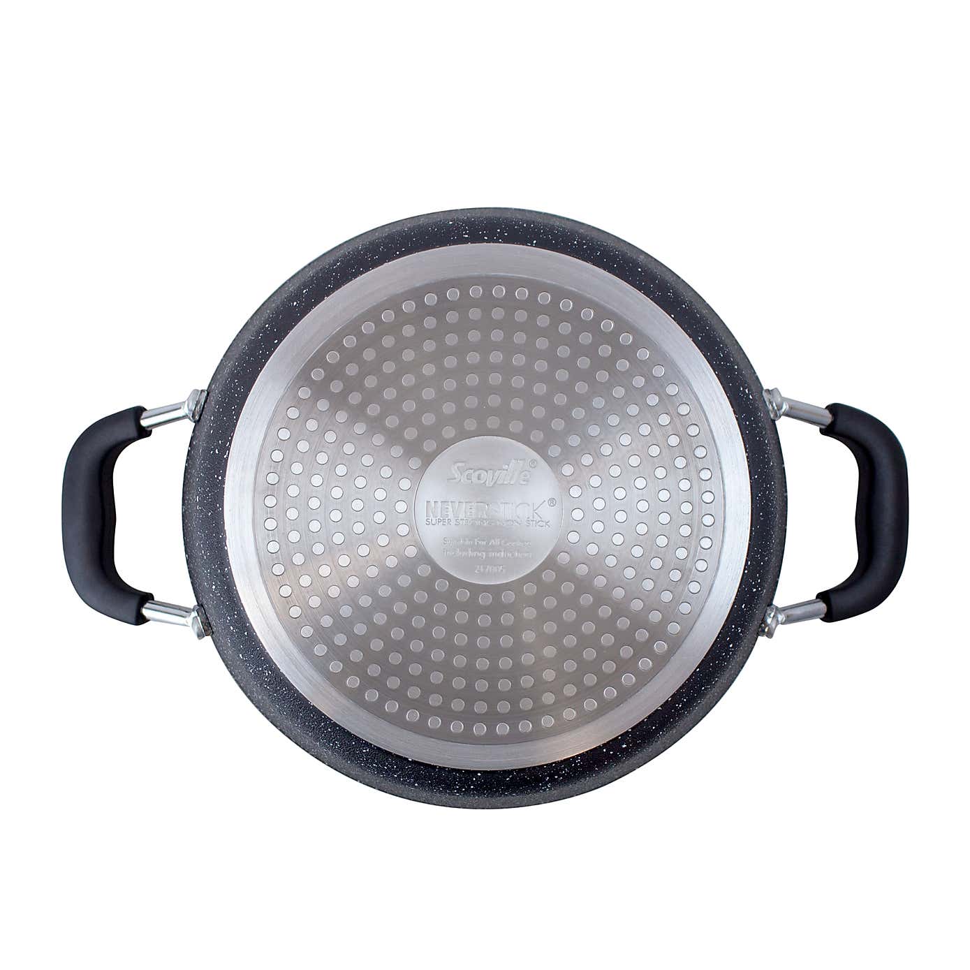 Scoville Neverstick Non-stick Aluminium Stock Pot, 24cm