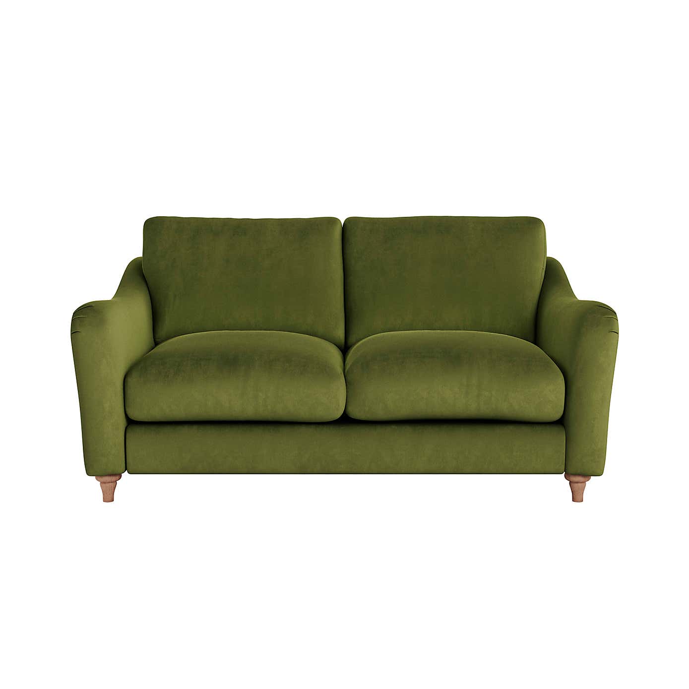 Hattie Matte Plush Velvet 2 Seater Sofa
