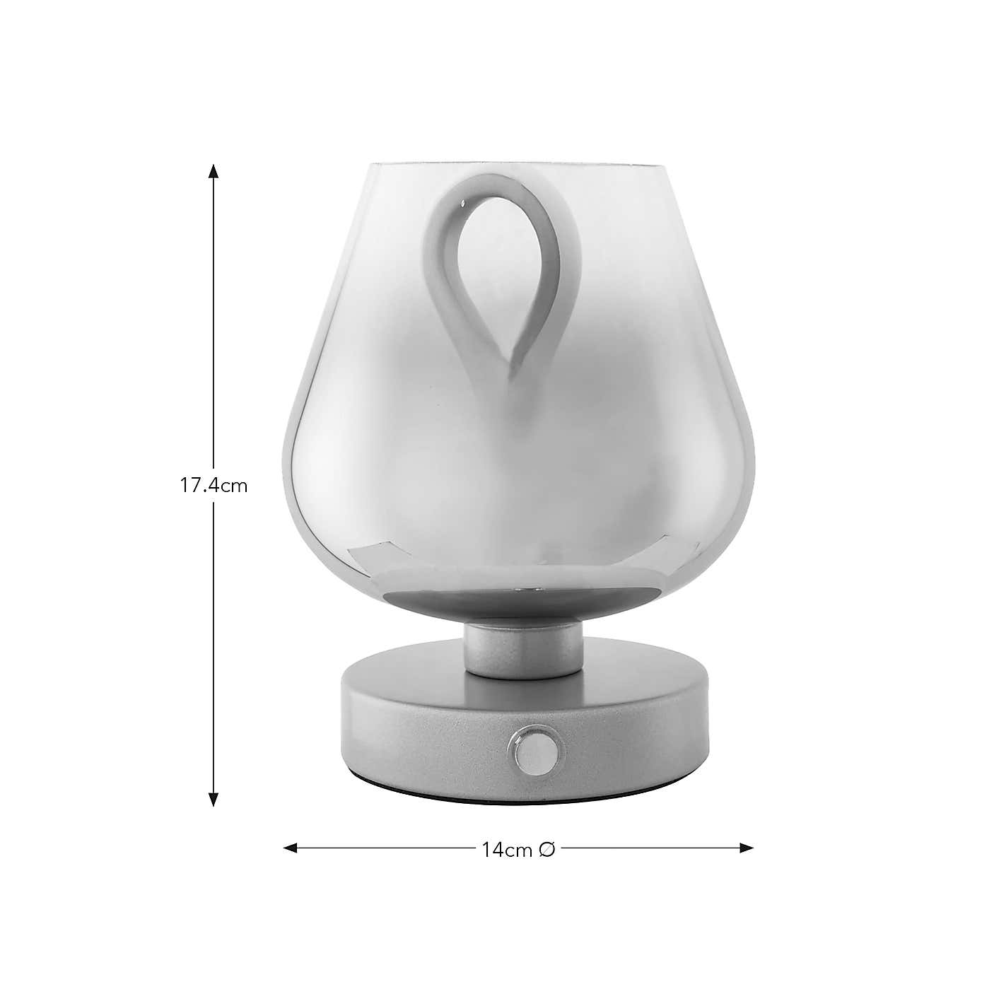 Aurora Rechargeable Touch Dimmable LED Table Lamp