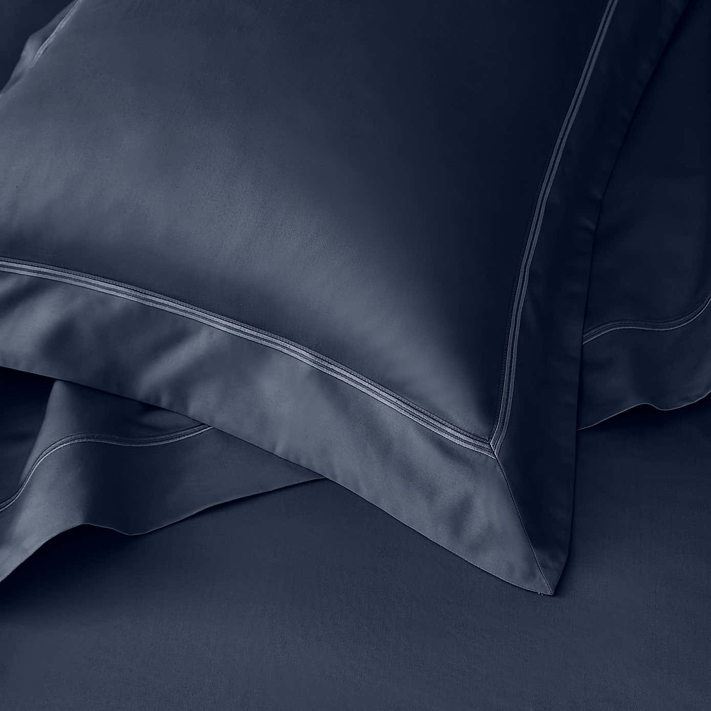 Dorma Cotton Sateen 800 Thread Count Oxford Pillowcase
