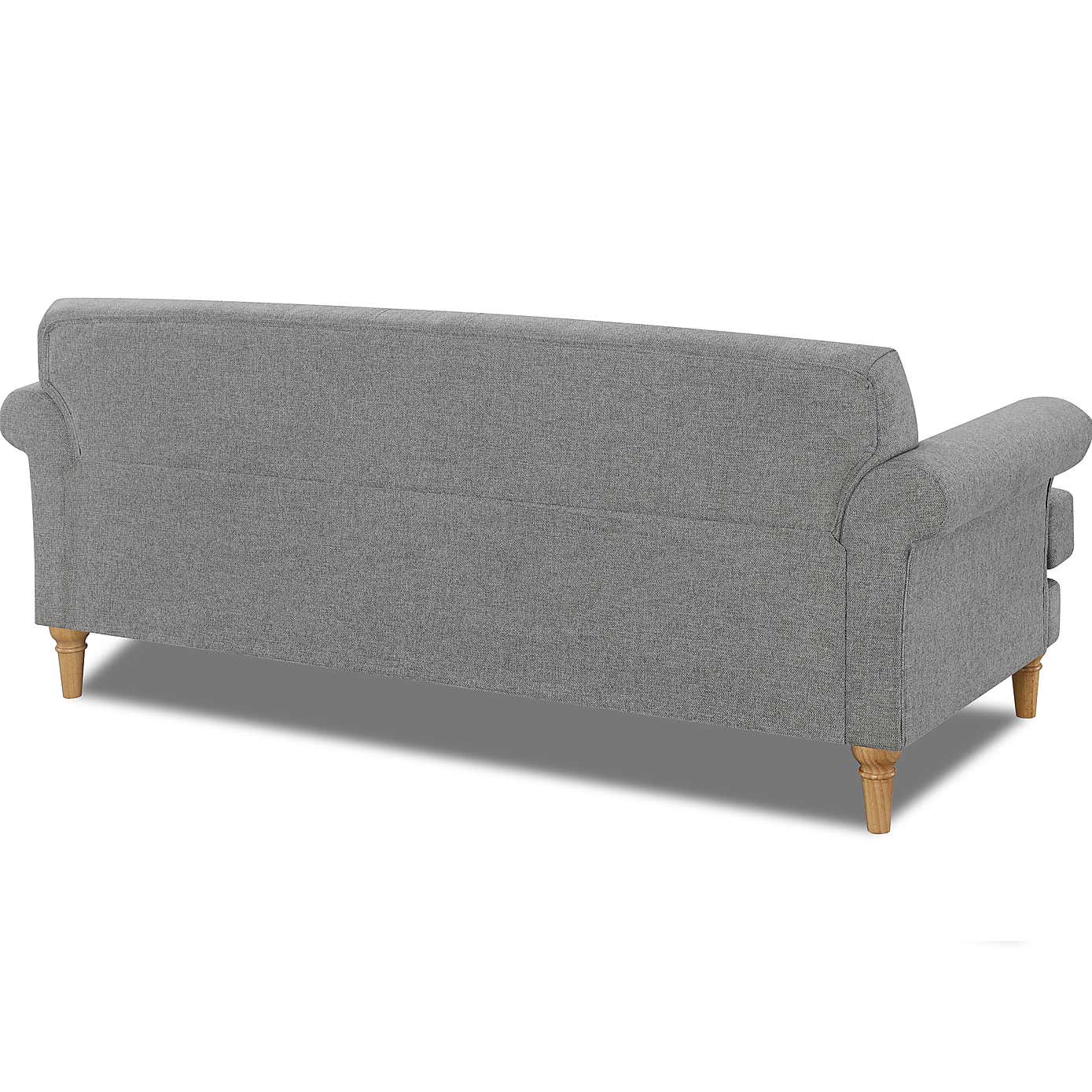 Trance Fabric 3 Seater Sofa