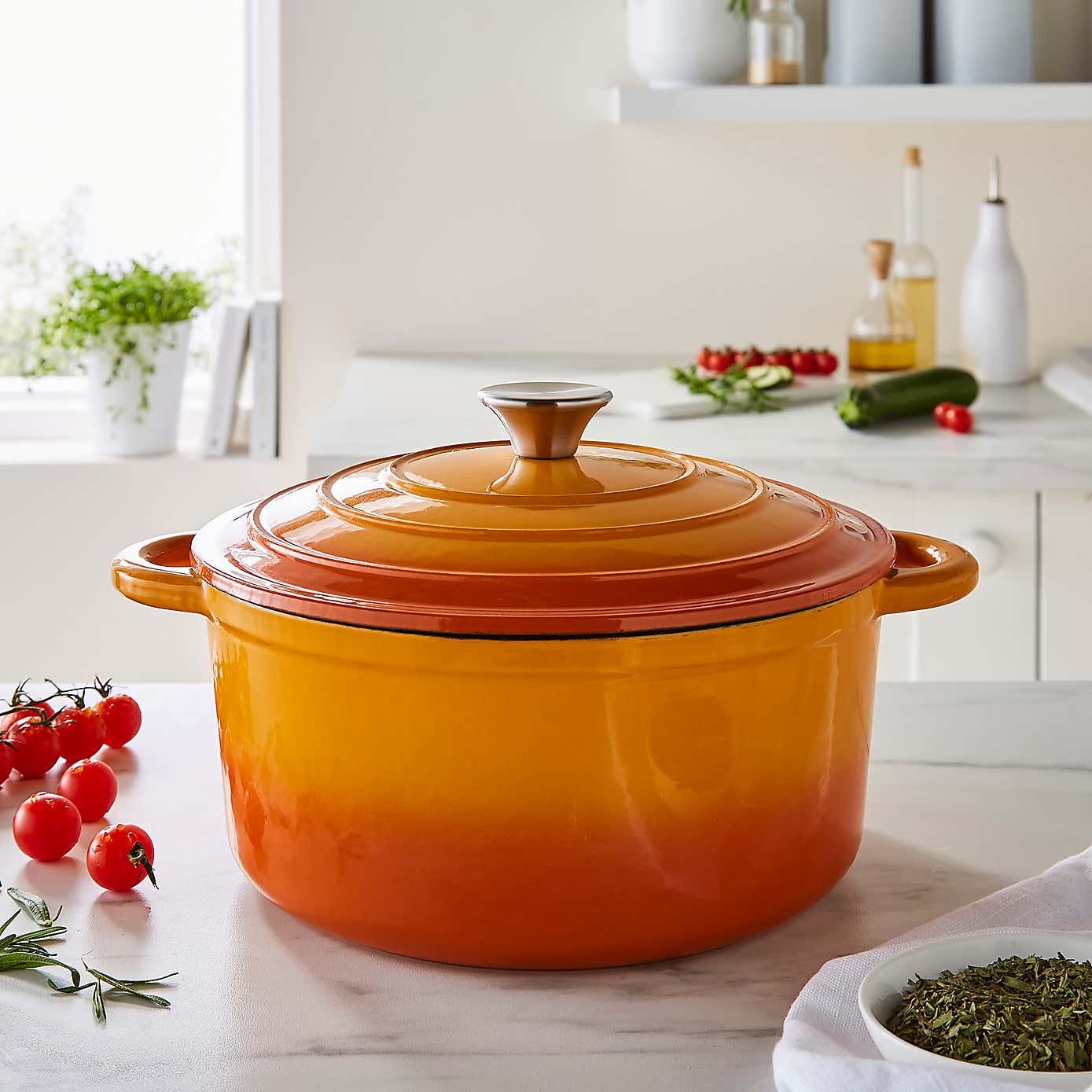 Cast Iron Casserole Dish 5.2L