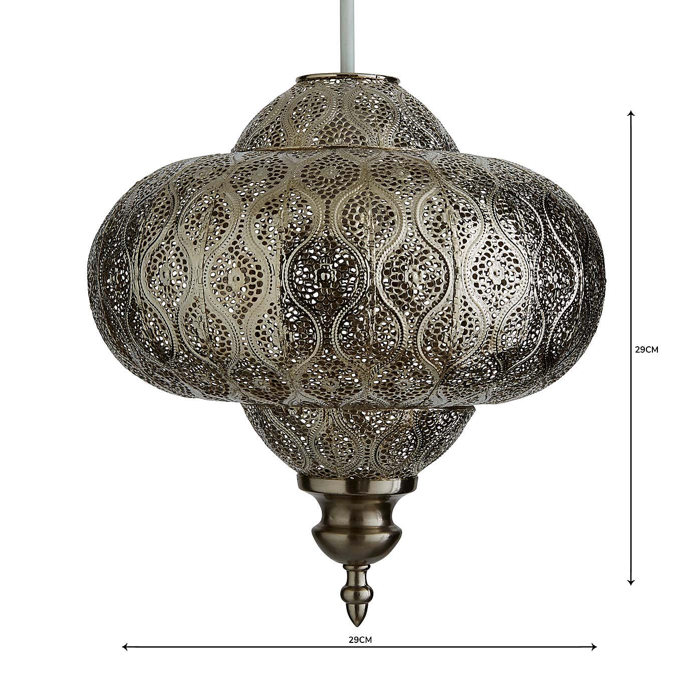 Lucena Fretwork Easy Fit Pendant Shade