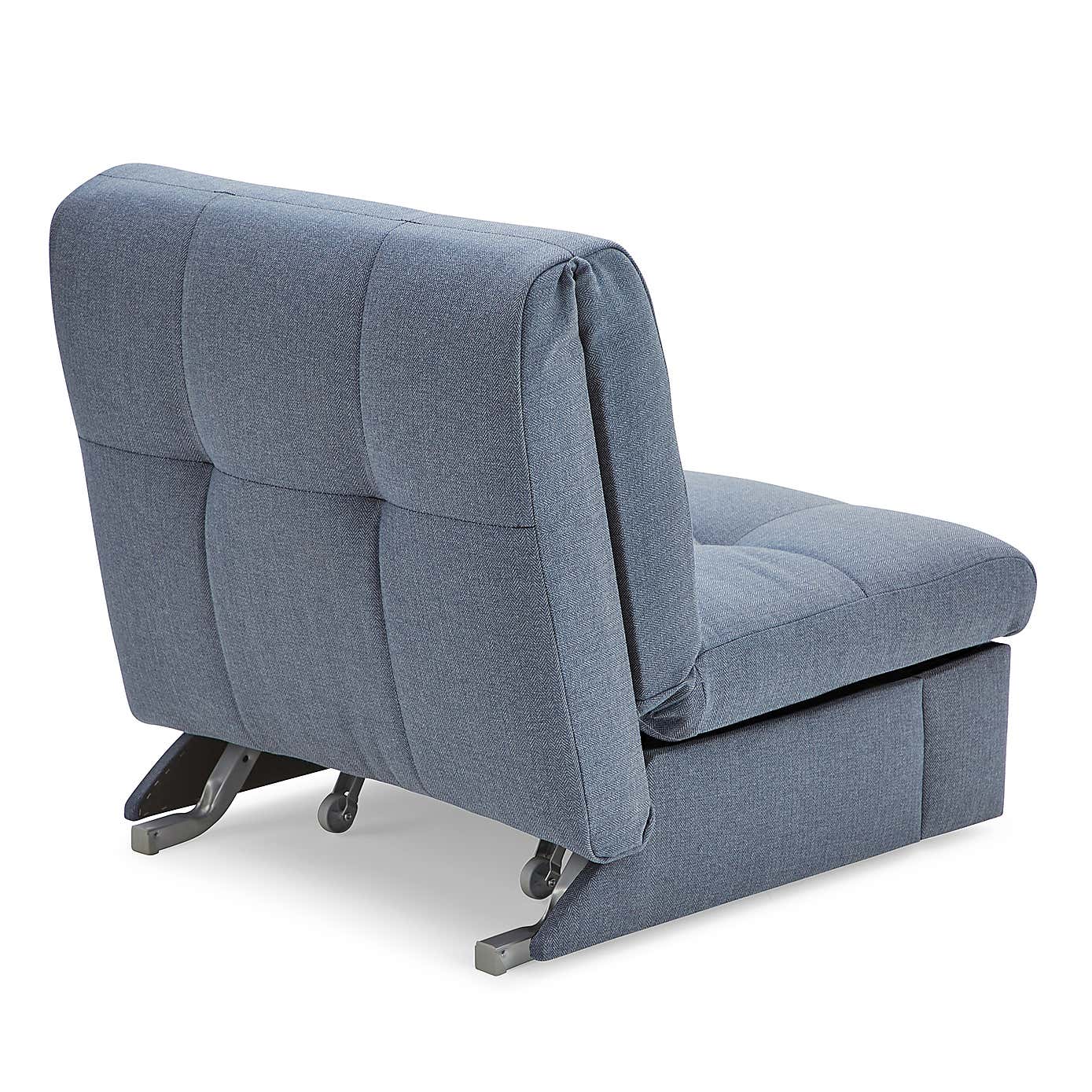 Navy Rowan Single Sofa Bed