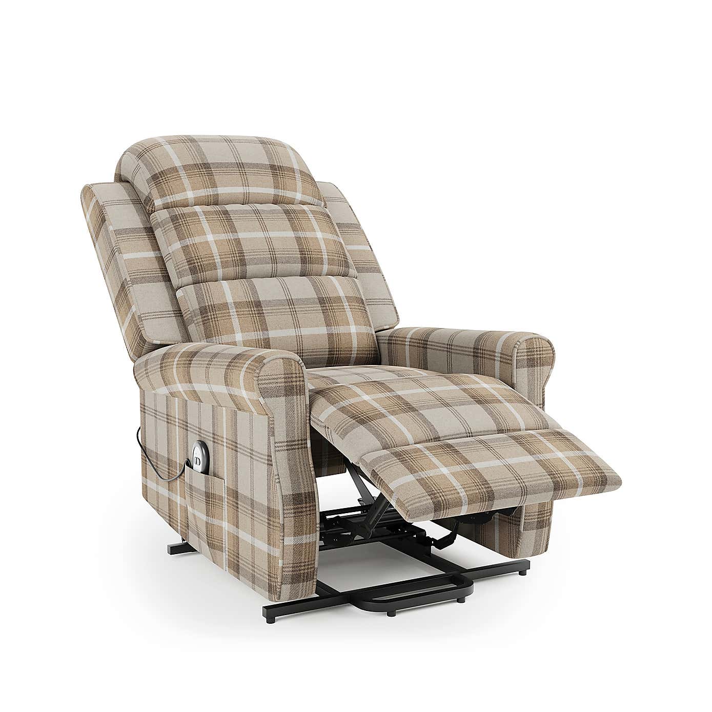 Edith Check Rise and Recline Chair