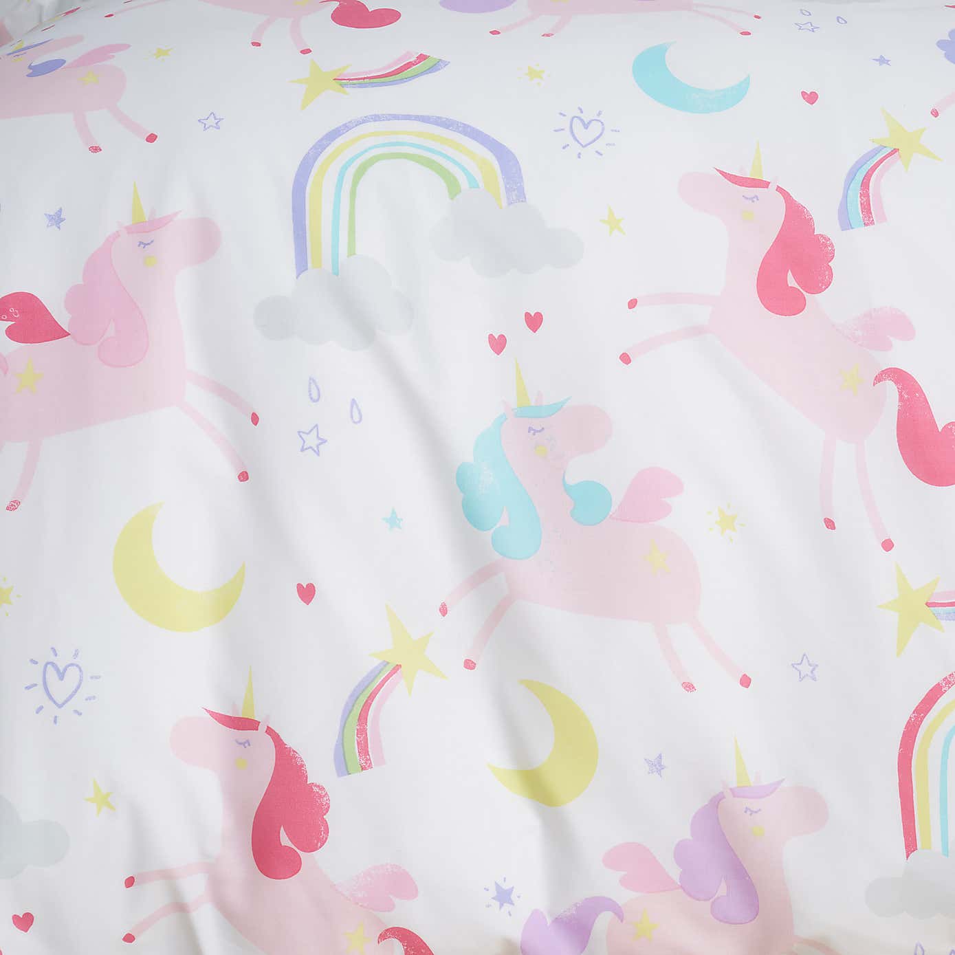 Unicorn Stars Pack of 2 Duvet Cover and Pillowcase Sets