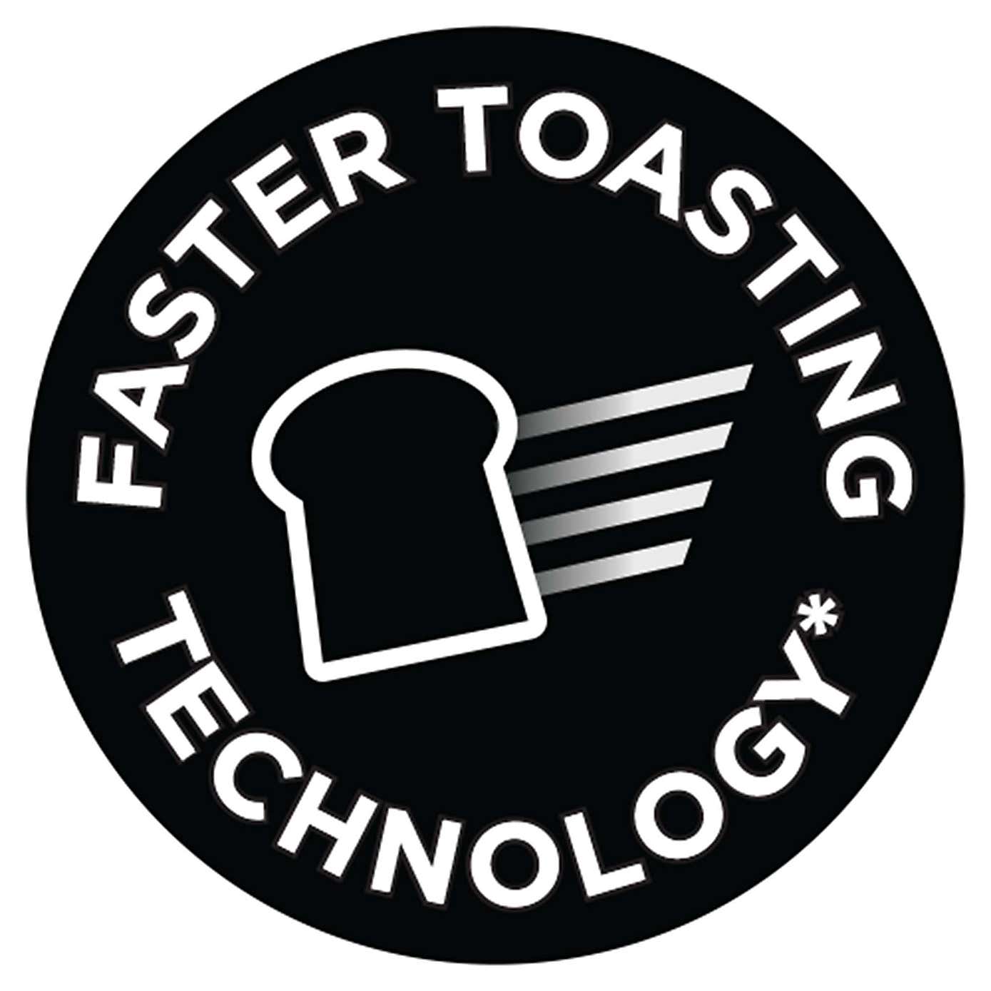 Russell Hobbs Luna 2 Slice Stainless Steel Toaster