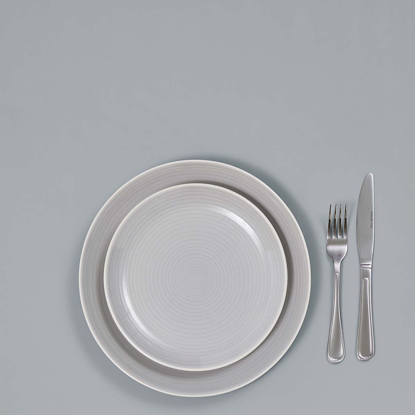 Kitchen Soft Grey PVC Table Protector