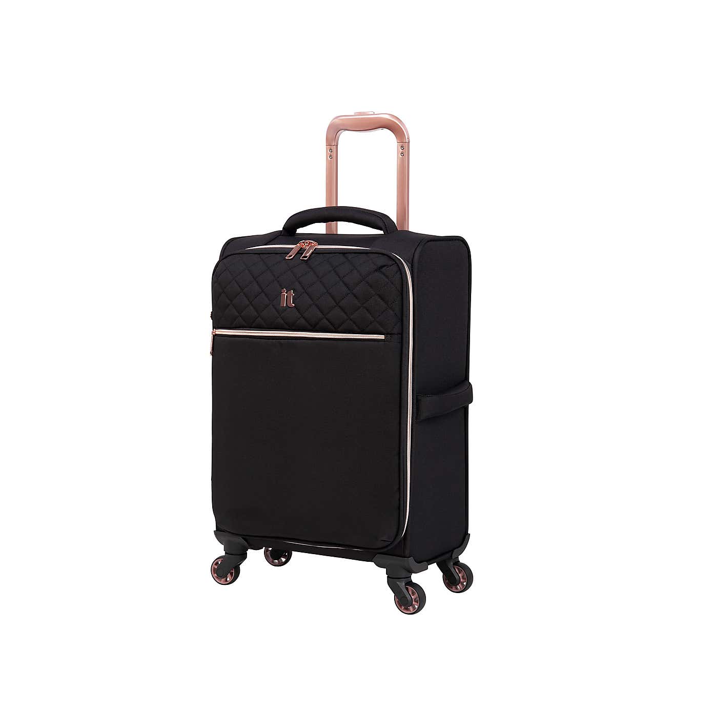 IT Luggage Divinity 4 Wheel Soft Shell Suitcase
