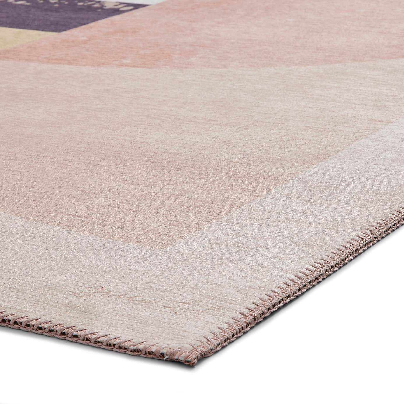 Michelle Collins Rose Geometric Rug