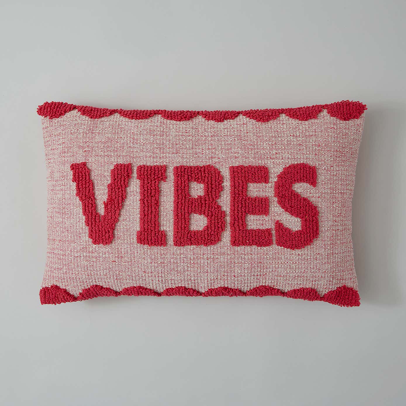 Vibes Bright Slogan Cushion