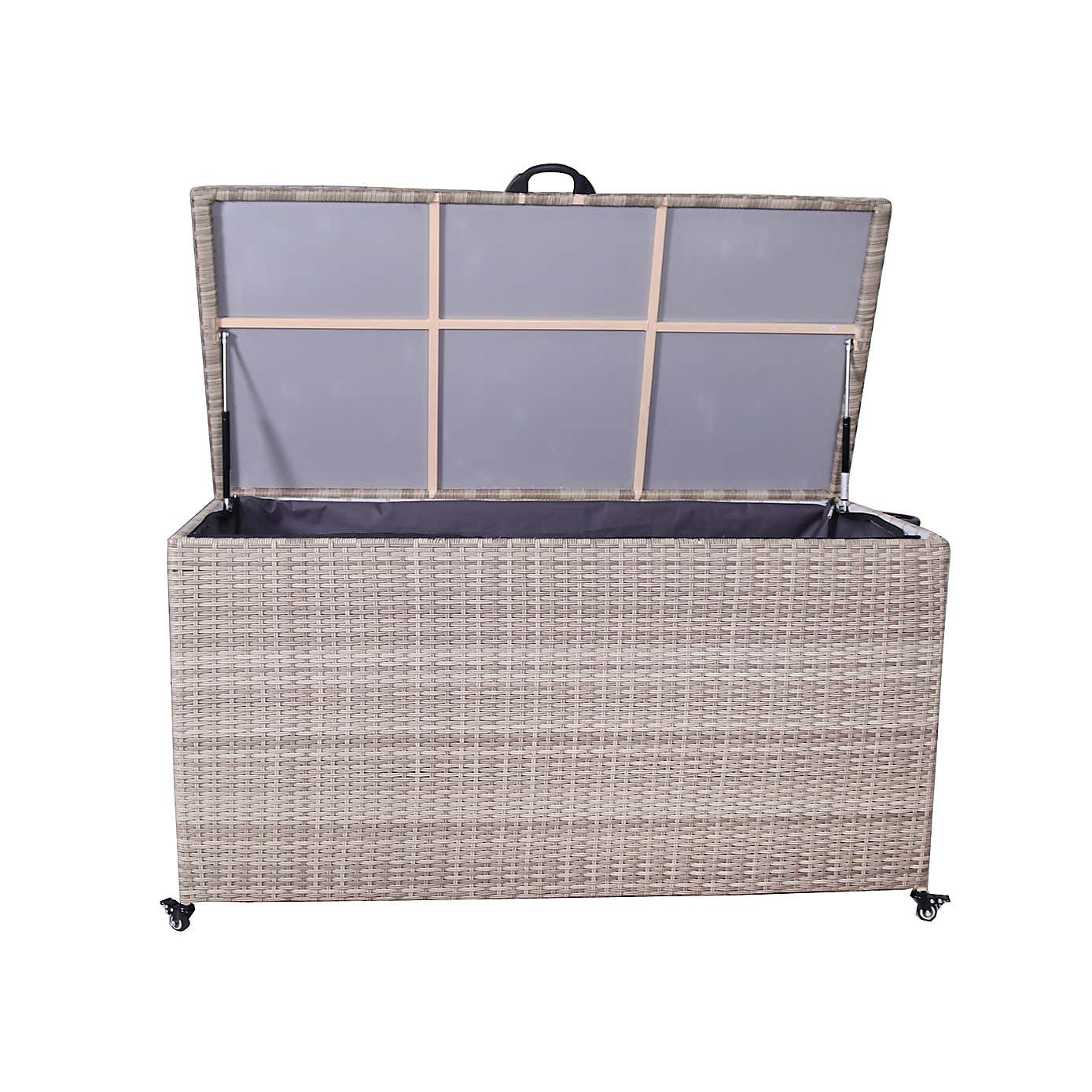 A.Mir Woven Cushion Storage Box, Medium