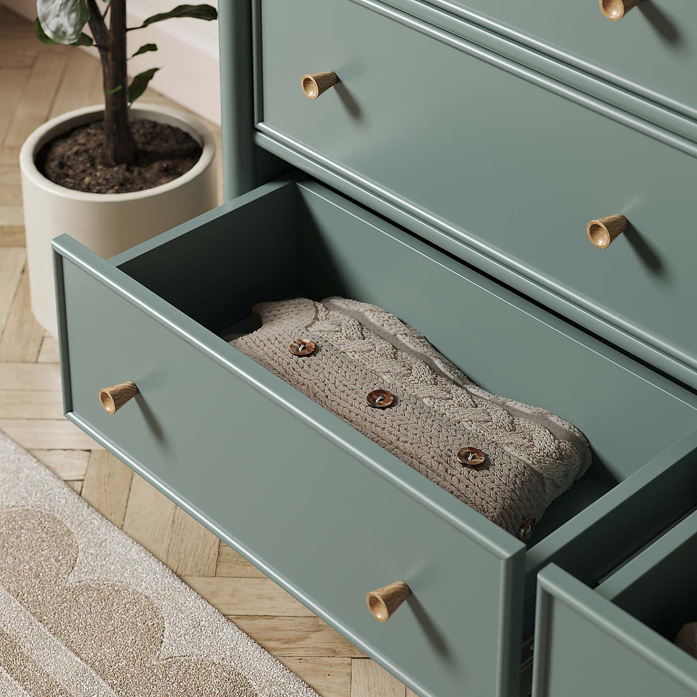Remi Wide 6 Drawer Chest