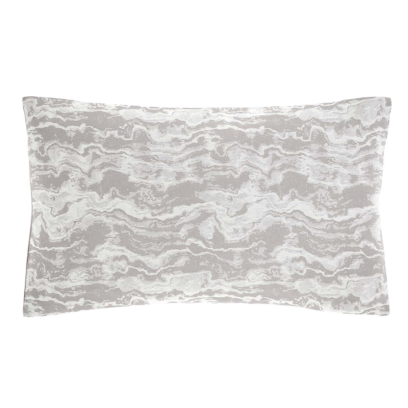 Marble Jacquard Duvet Cover and Pillowcase Set