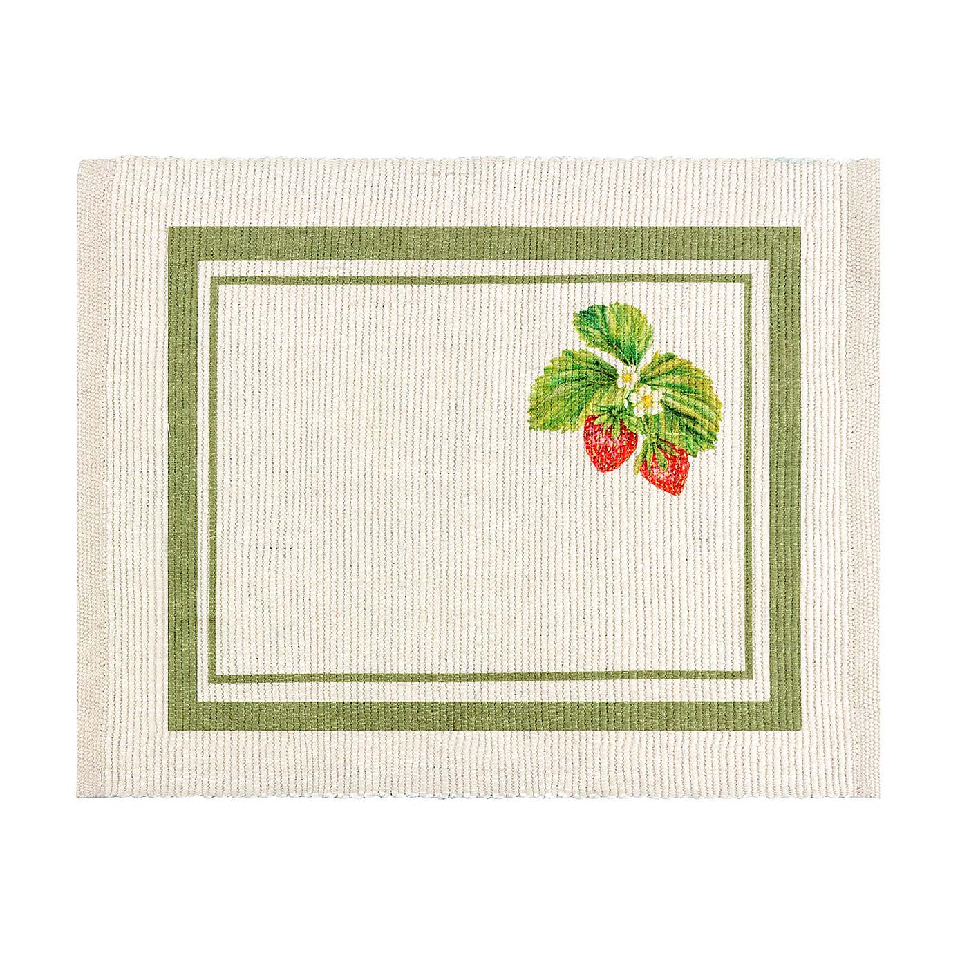 Evans Lichfield Set of 4 Strawberry Placemats