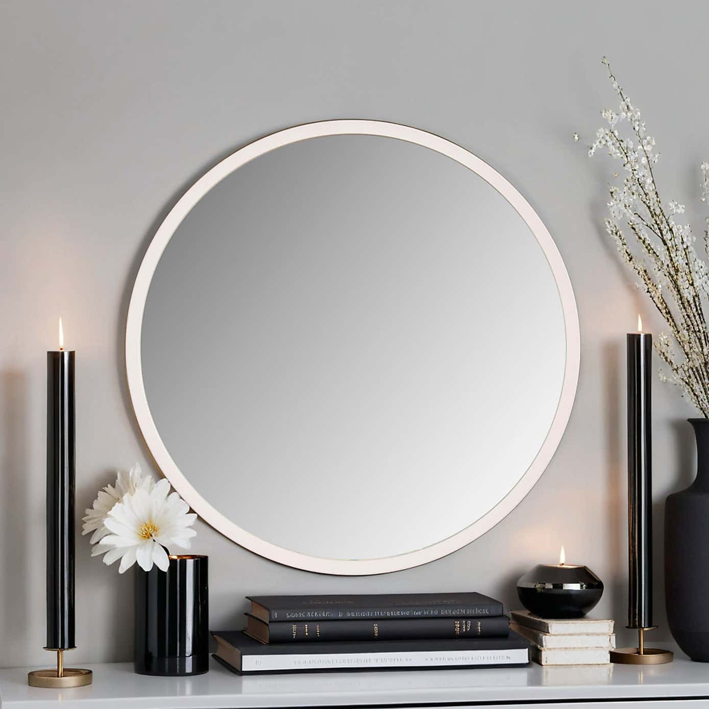 Yearn Classic Round Wall Mirror