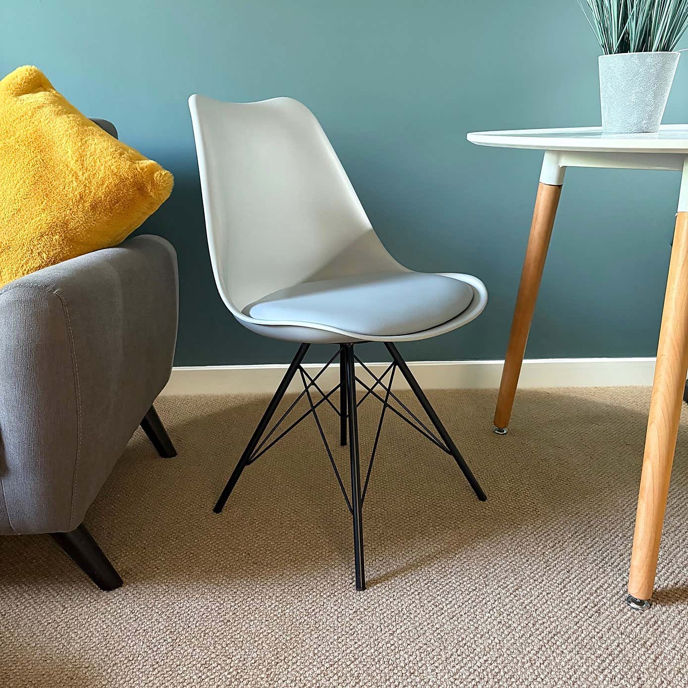 Fusion Living Soho Plastic Dining Chair