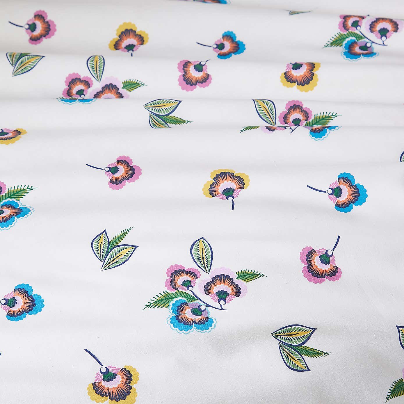 Lucinda Floral Pink Duvet Cover and Pillowcase Set