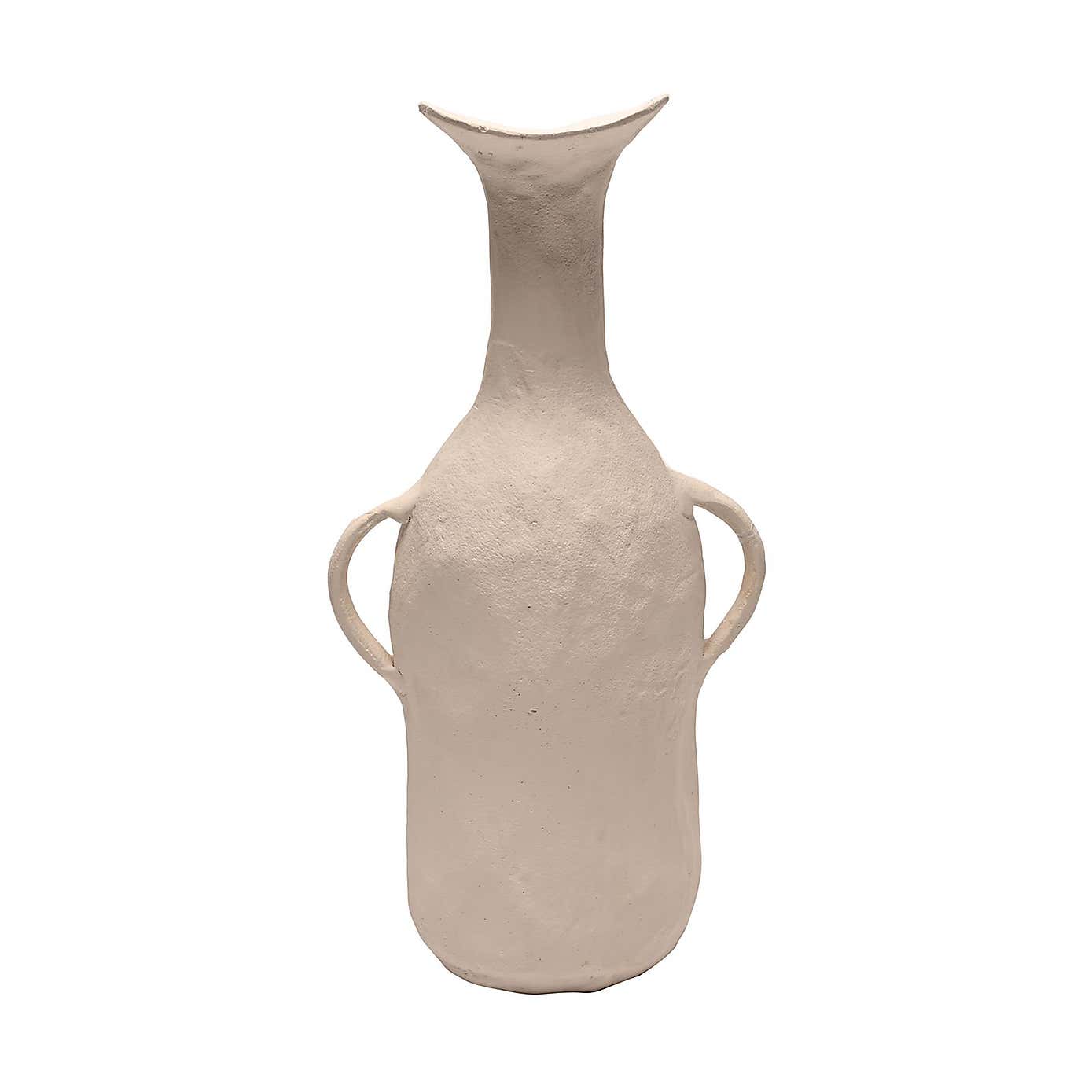 Hestia Tapered Aluminium Vase with Handles