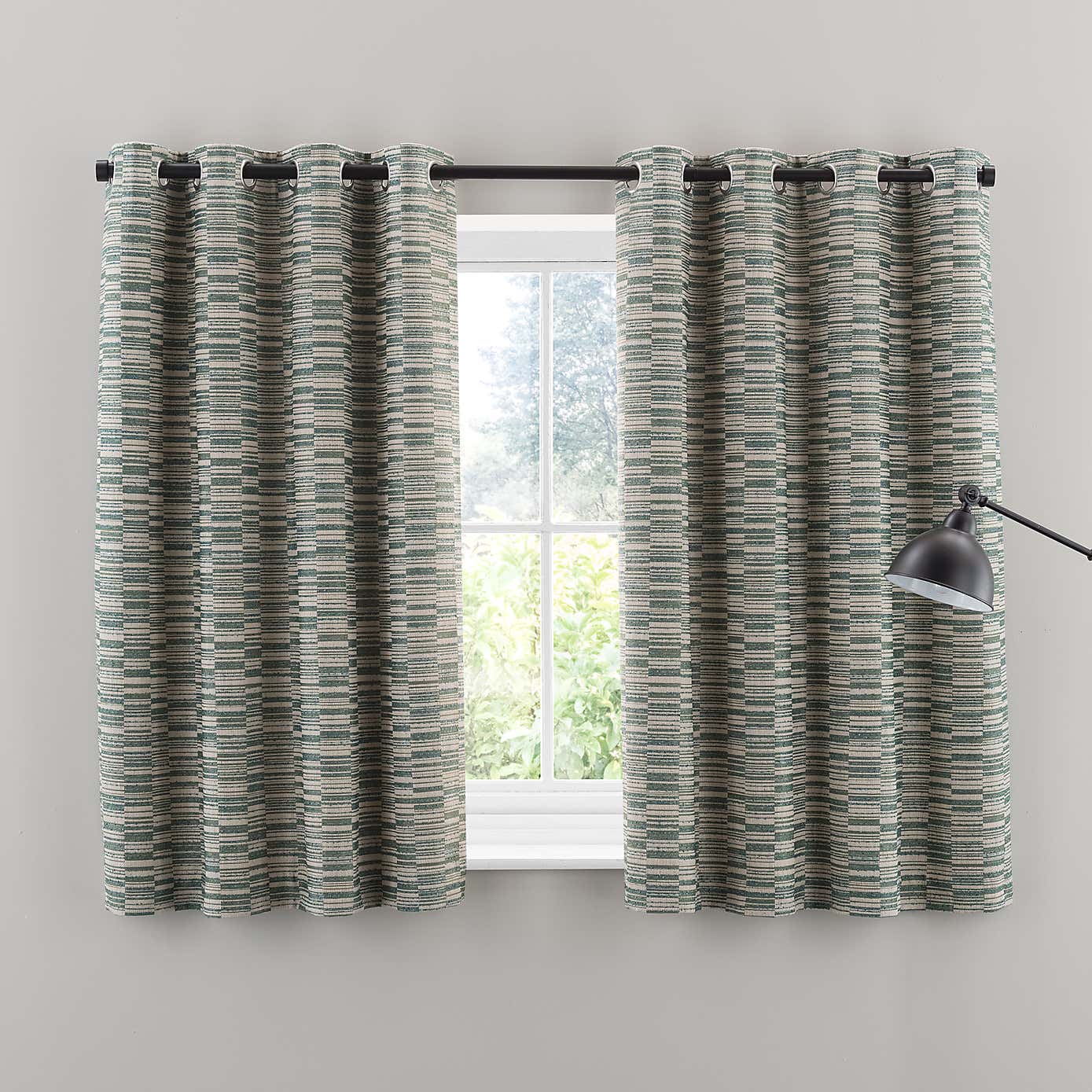 Roscoe Woven Eyelet Curtain