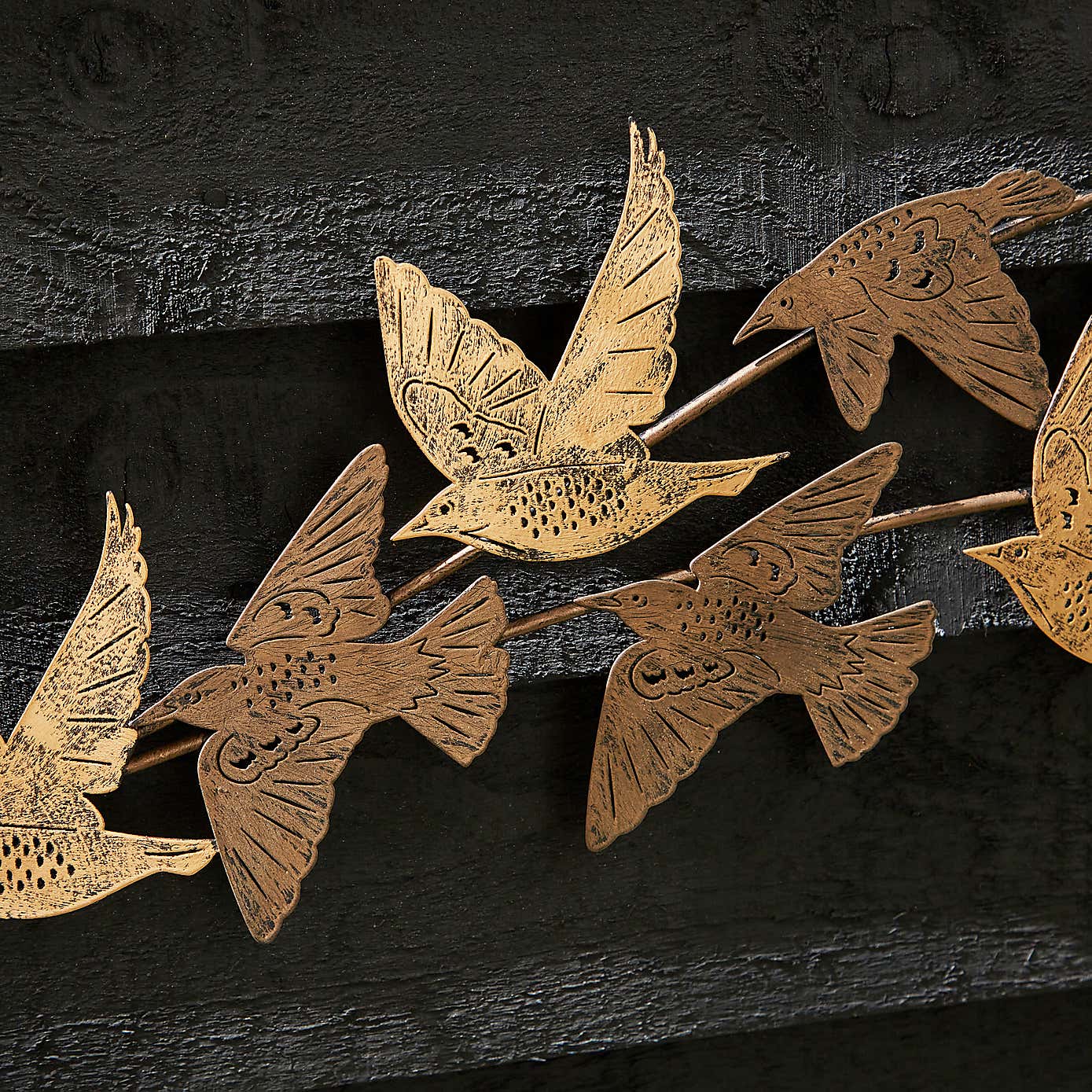 Metal Birds Wall Art