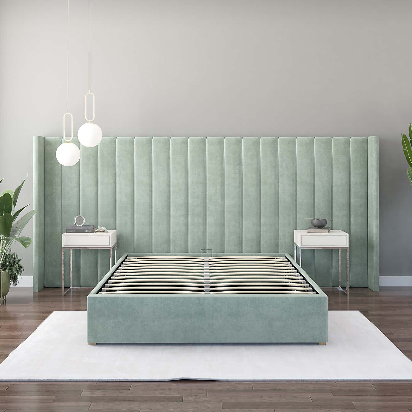 Grandeur Plush Velvet Headboard