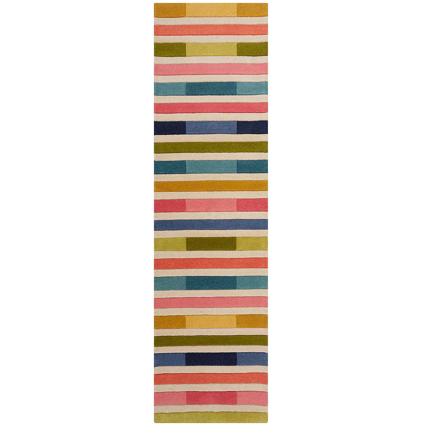 Piano Stripe Wool Runner